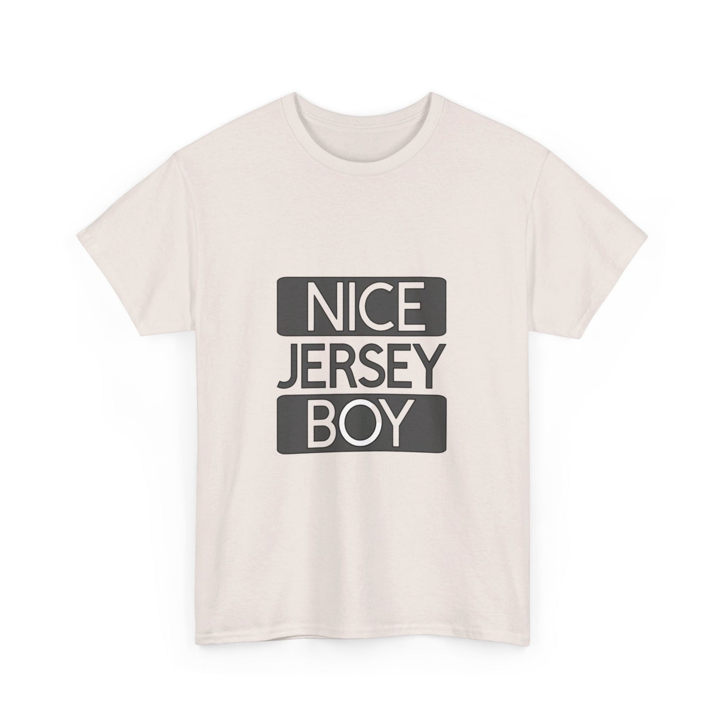 Nice Jersey Boy NJ Unisex Heavy Cotton Tee