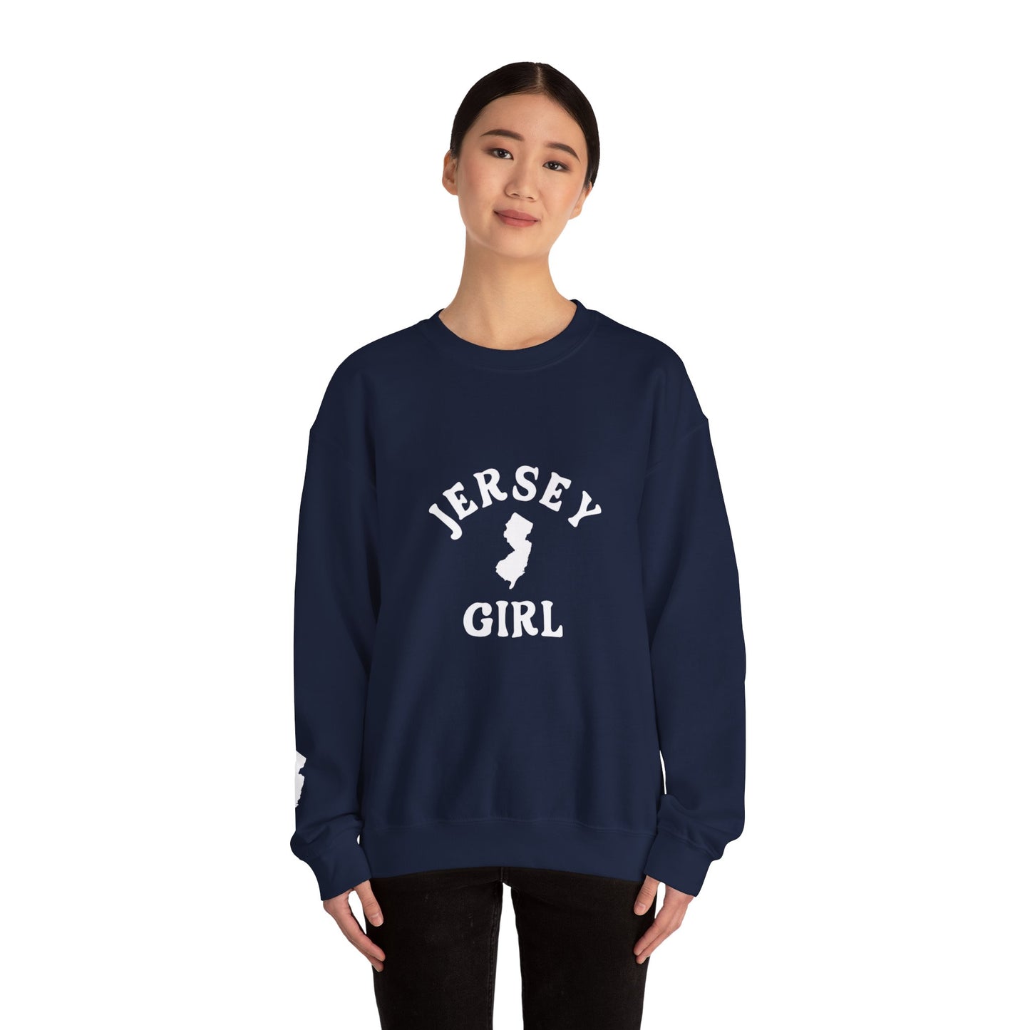 Jersey Girl Unisex Heavy Blend™ Crewneck Sweatshirt