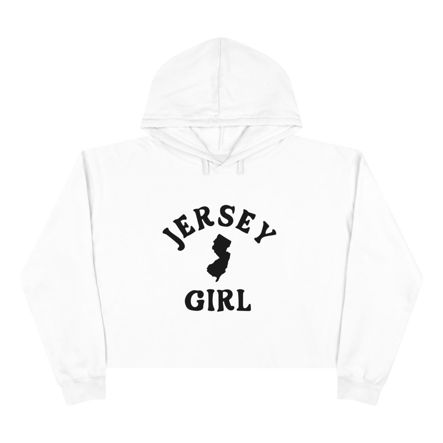 Jersey Girl Crop Hoodie