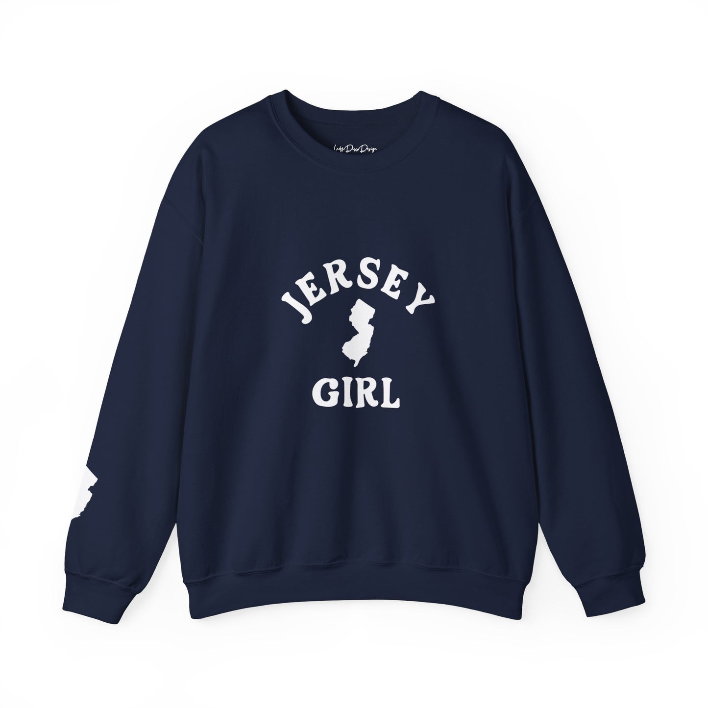 Jersey Girl Unisex Heavy Blend™ Crewneck Sweatshirt