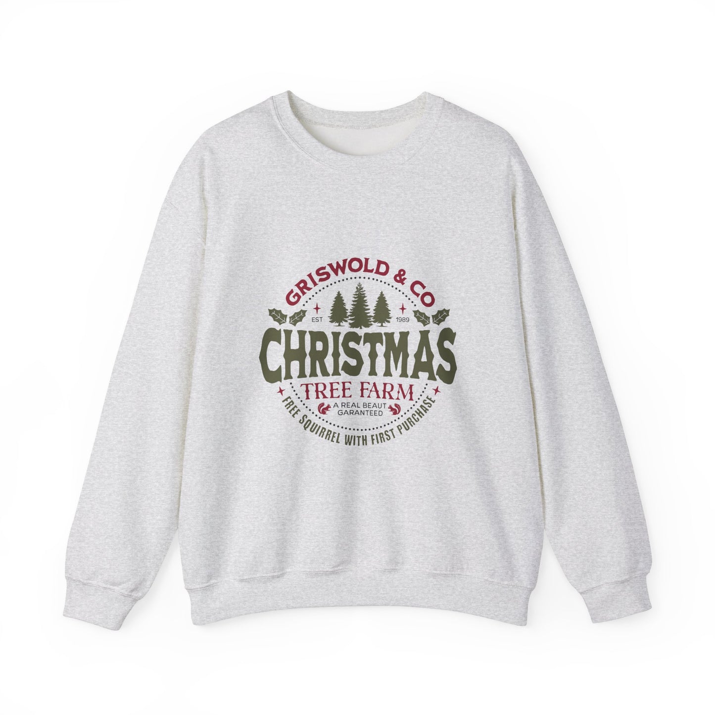 Griswold& Co Christmas Trees Unisex Heavy Blend™ Crewneck Sweatshirt