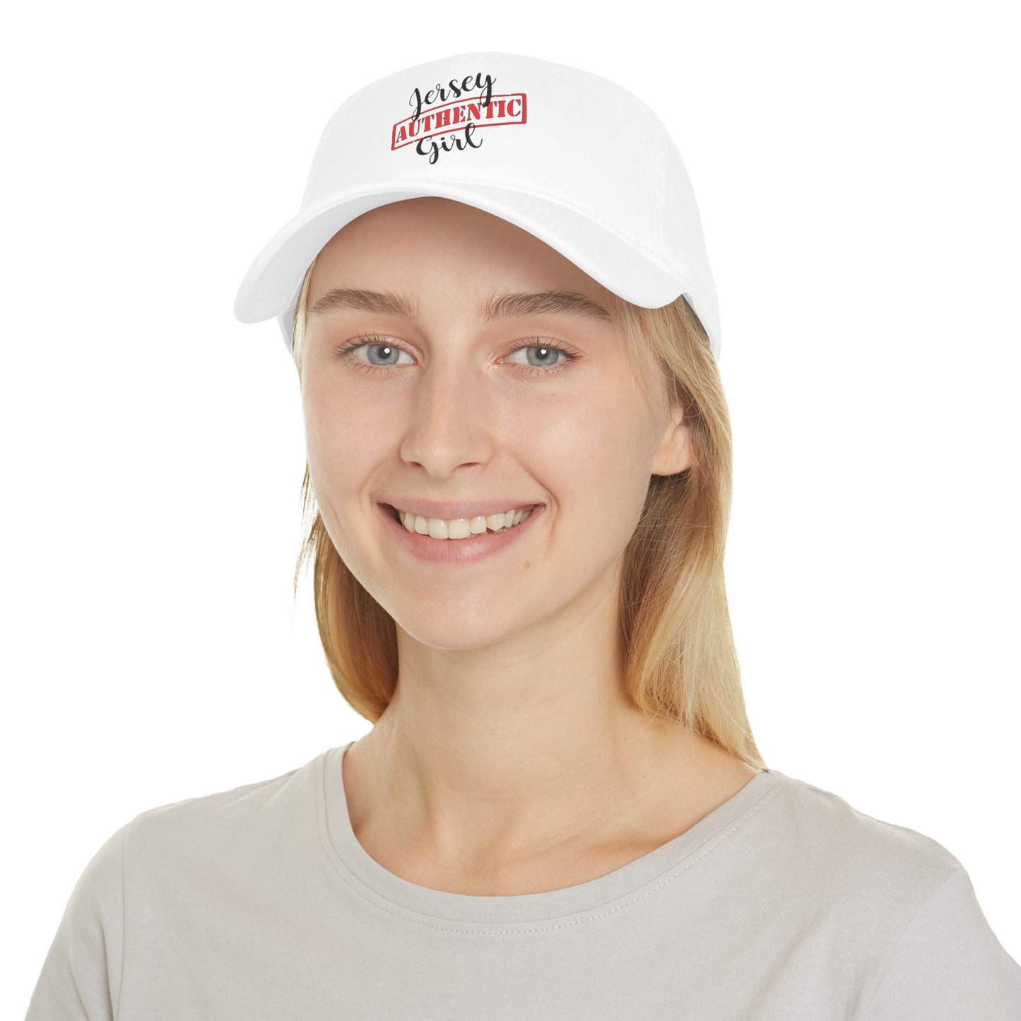 Authentic Jersey Girl Baseball Cap, Casual Hat for Summer, Perfect Gift for Sports Fans, Trendy Everyday Wear, Adjustable Cap