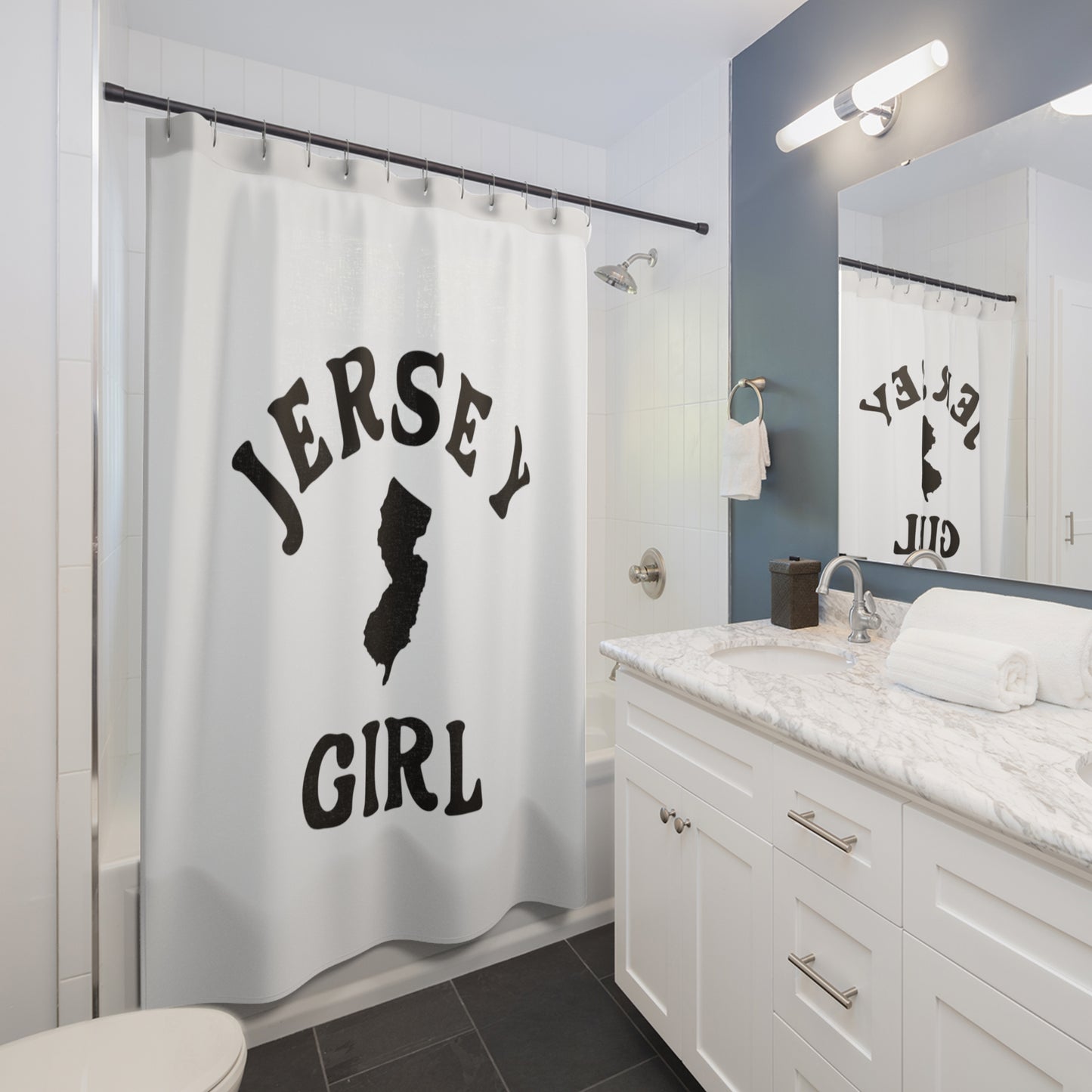 Jersey Girl Shower Curtains