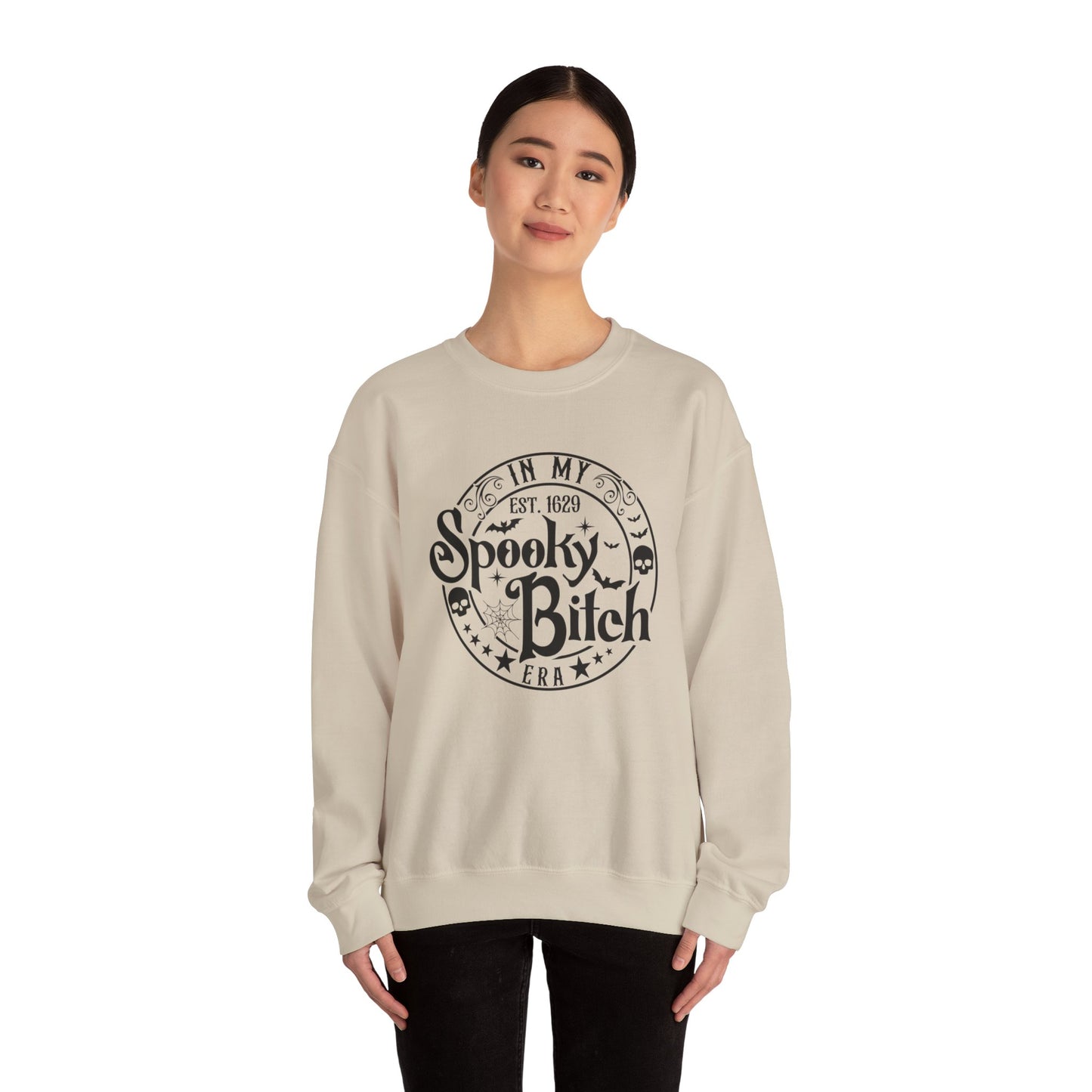 In My Spooky B***** Era Unisex Heavy Blend™ Crewneck Sweatshirt