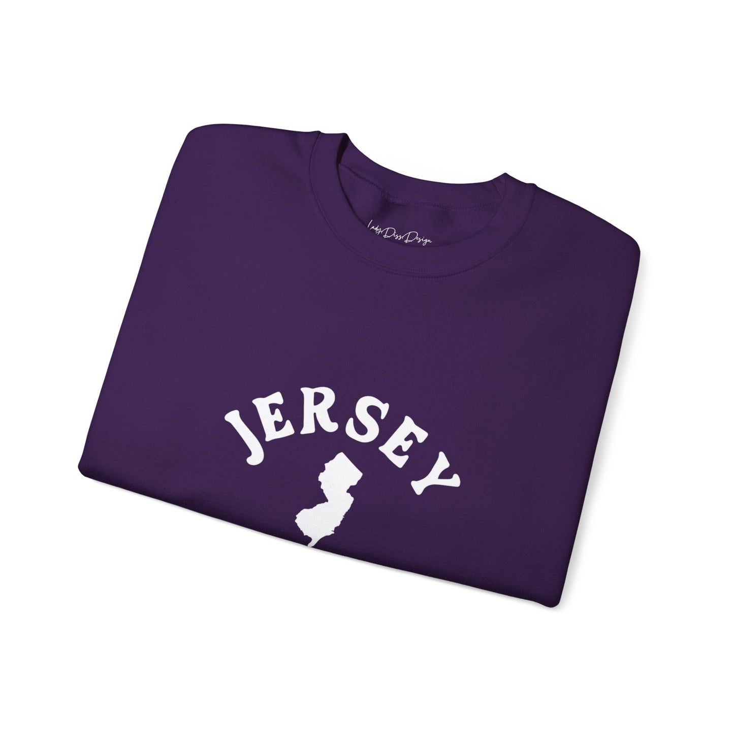 Jersey Girl Unisex Heavy Blend™ Crewneck Sweatshirt