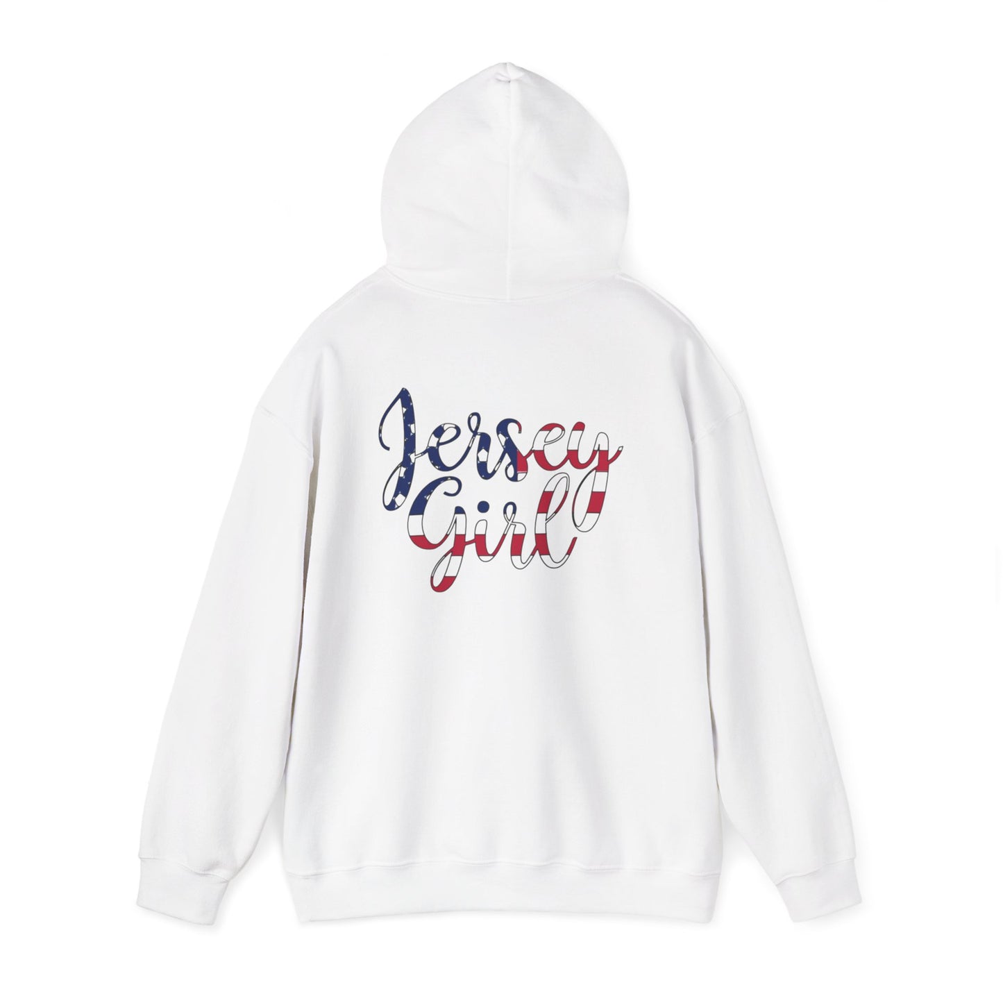 Jersey Girl Unisex Hoodie | Cozy Sweatshirt for All Occasions, Casual Wear, Gift for Jersey Lovers, Comfort Apparel