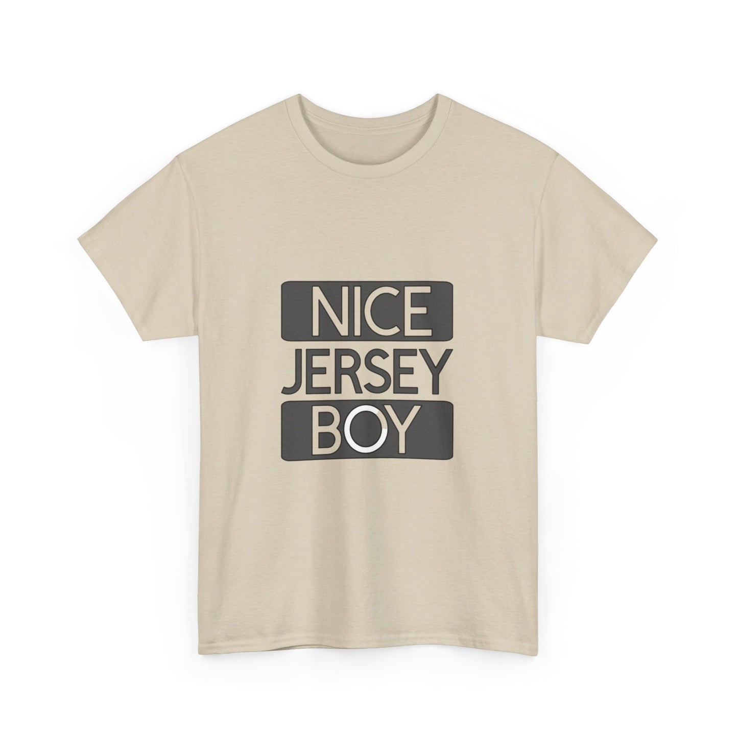Nice Jersey Boy NJ Unisex Heavy Cotton Tee