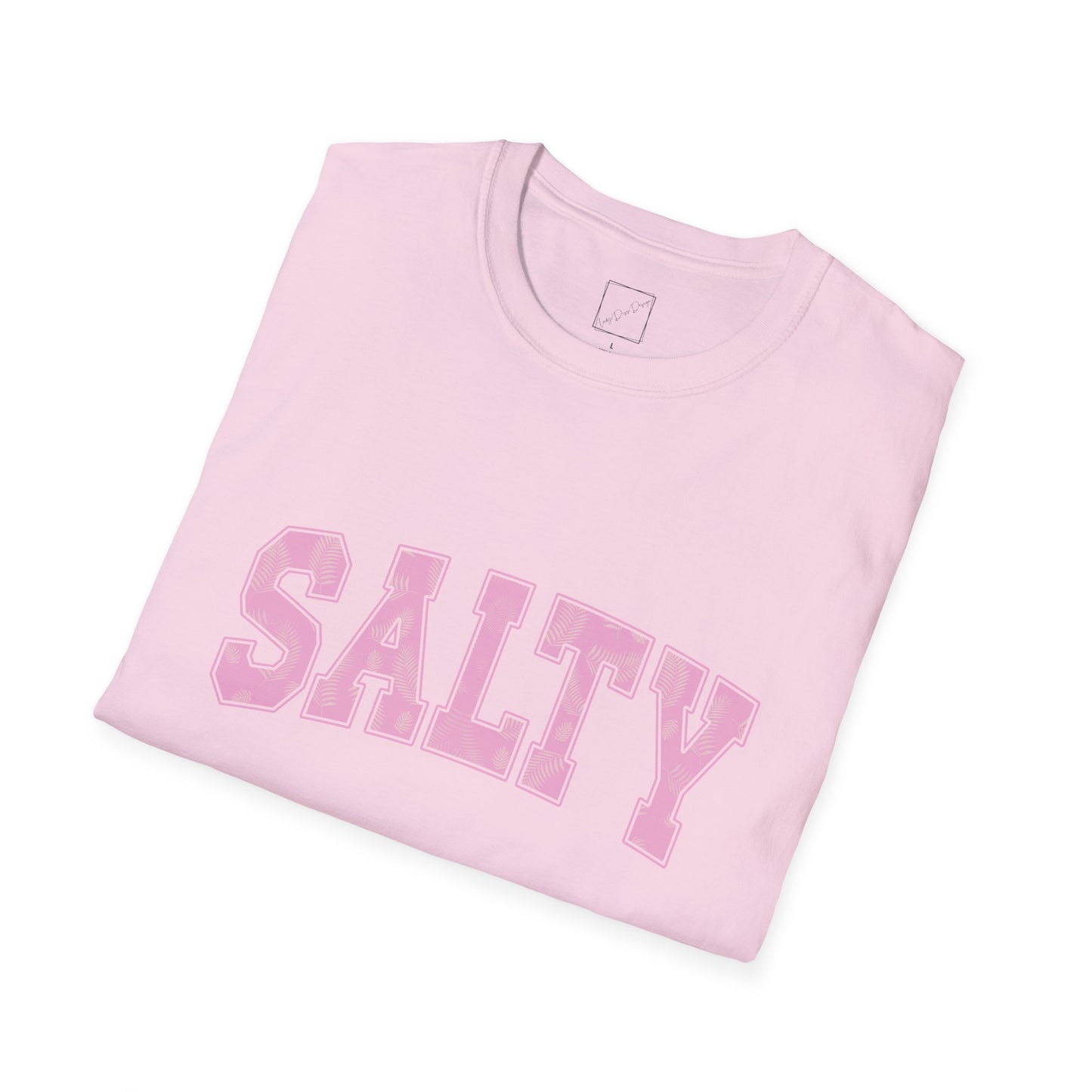 Salty Unisex Softstyle T-Shirt - Fun, Casual Summer Tee for Beach Lovers