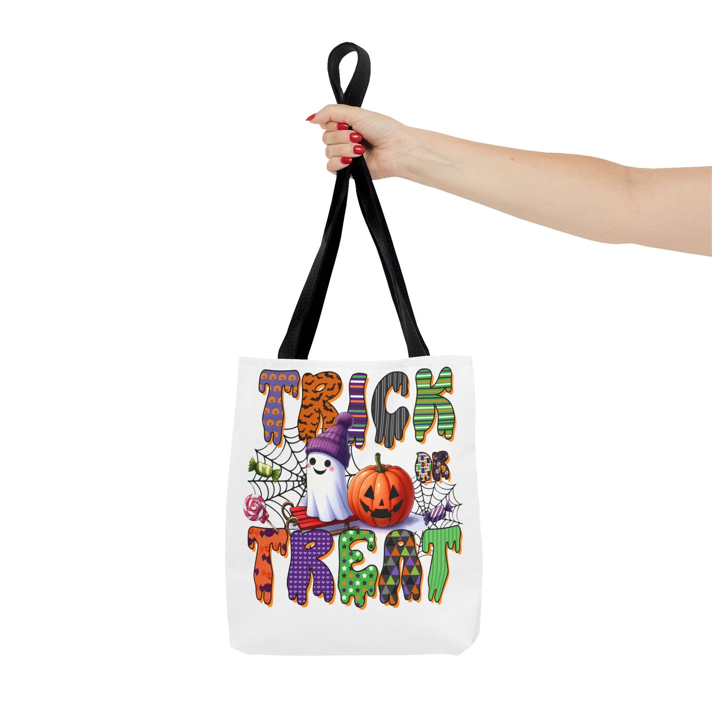 Trick or Treat Halloween Tote Bag (AOP)