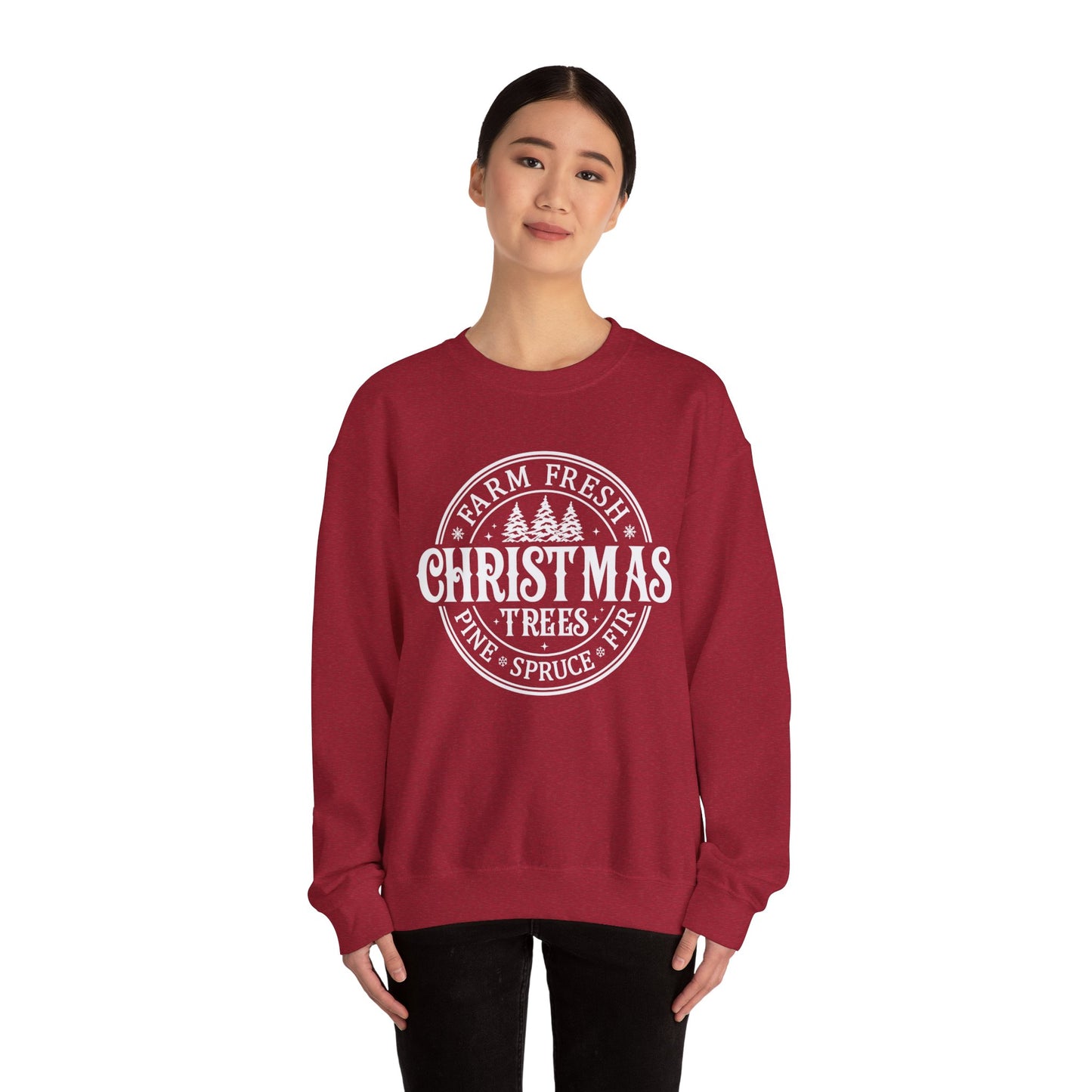 Christmas Tree Farms Unisex Heavy Blend™ Crewneck Sweatshirt