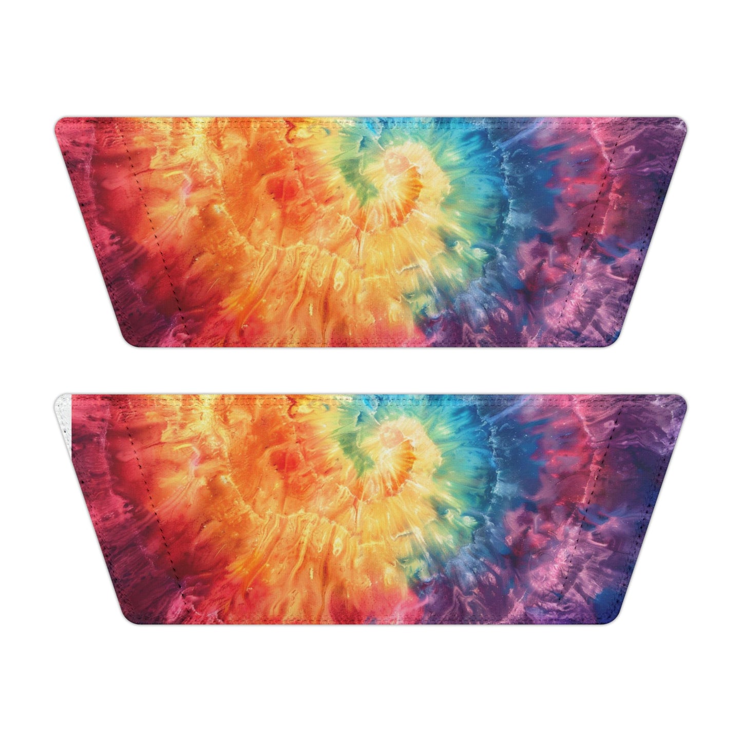 Vibrant Tie-Dye Women's Sandals, Comfortable Summer Footwear, Vacation Slide Sandals, Casual Slip-Ons, Beach Ready Sandals, Holiday Footwear