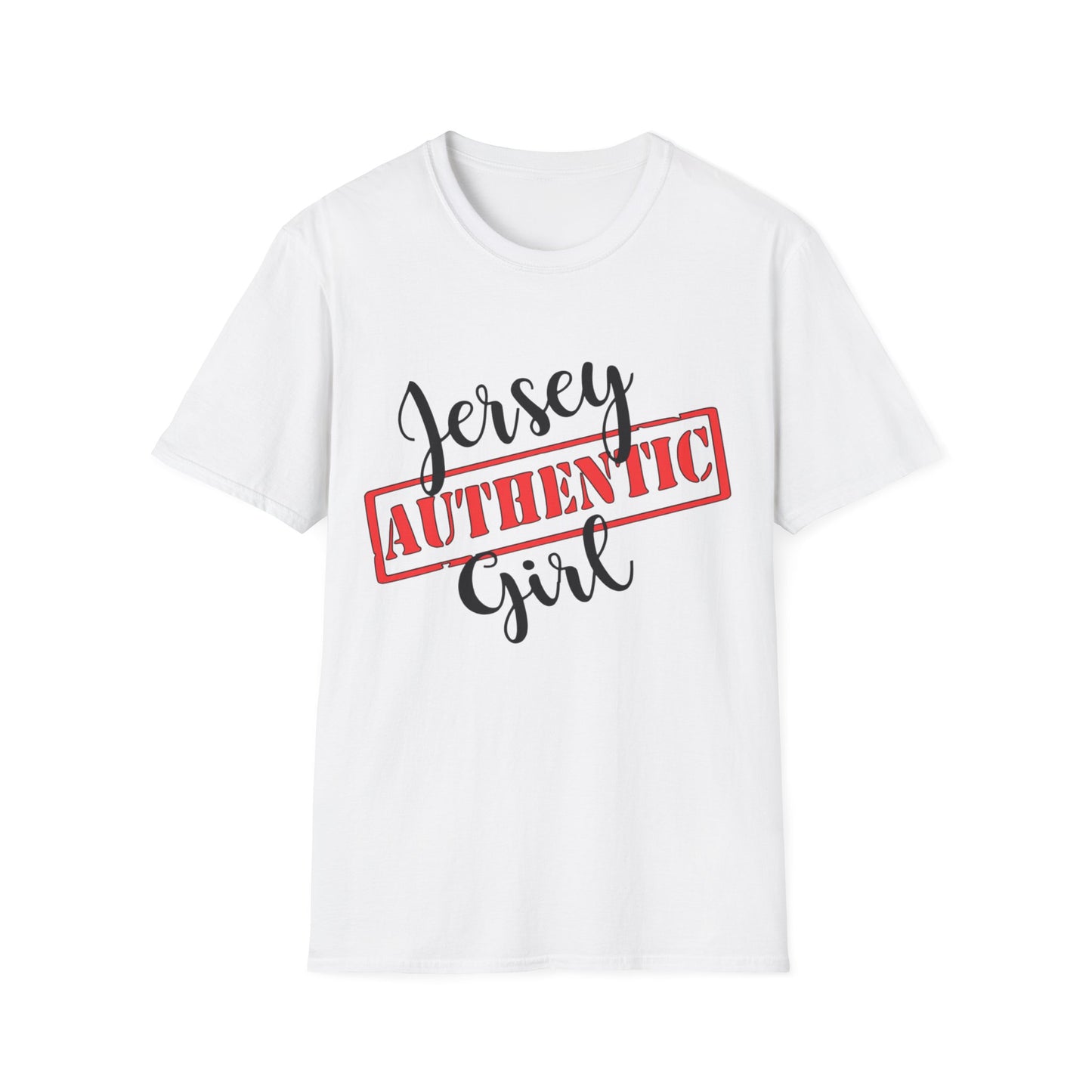 Authentic Jersey Girl Unisex Softstyle T-Shirt