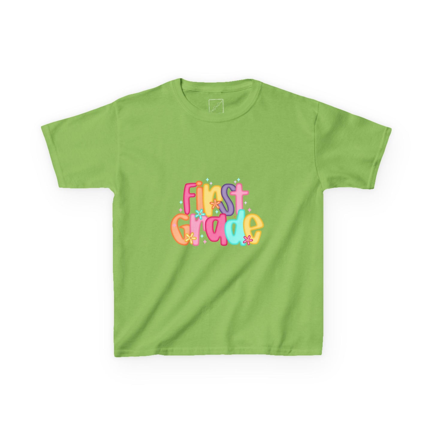 Colorful Kids First Grade Tee - Ideal for Celebrations, Birthdays, Back to School, Gifts, and Everyday Wear