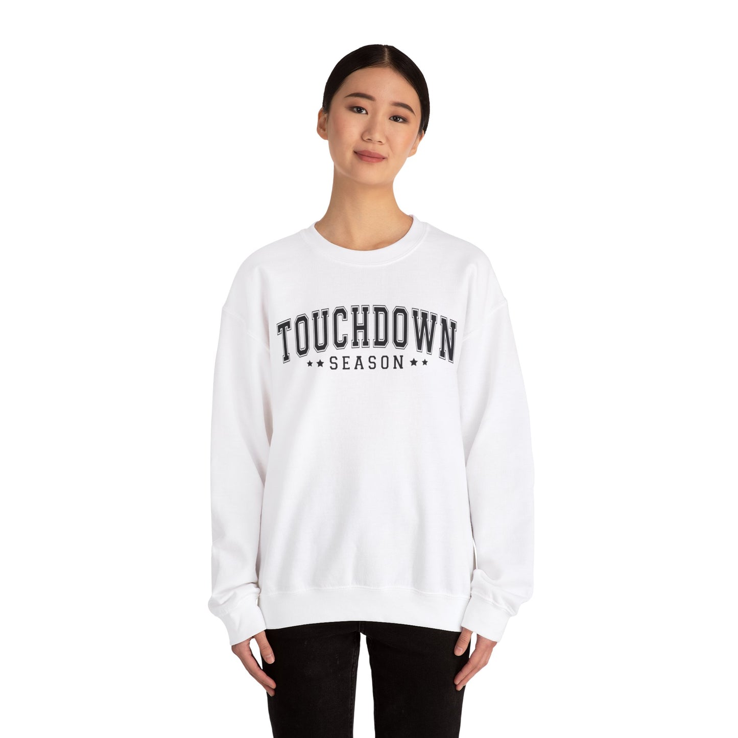 Touchdown Season Football Unisex Heavy Blend™ Crewneck Sweatshirt