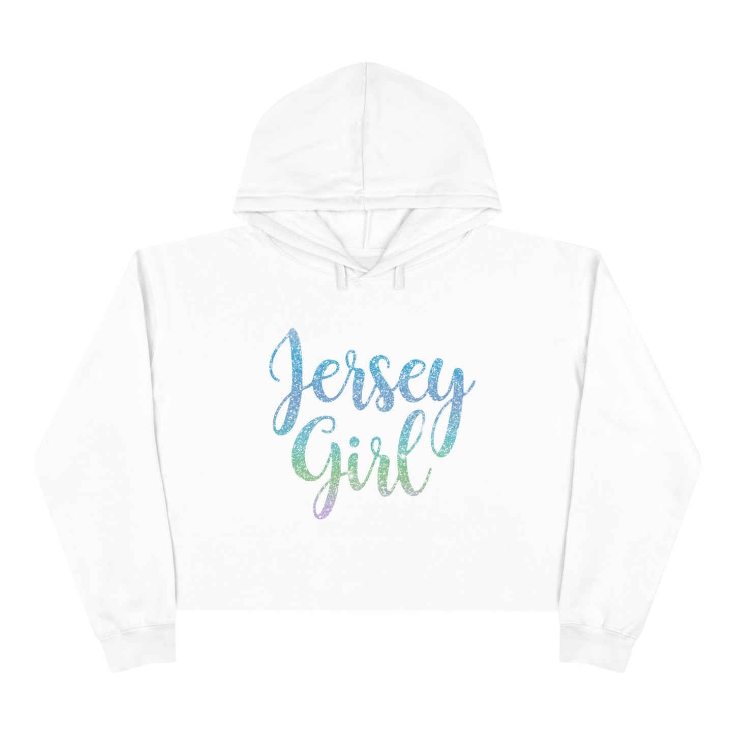 Jersey Girl Crop Hoodie