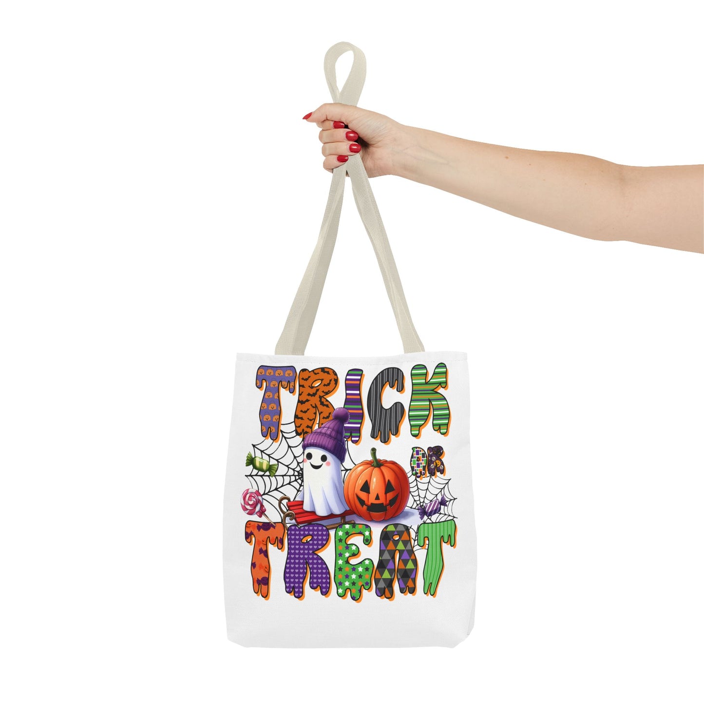 Trick or Treat Halloween Tote Bag (AOP)