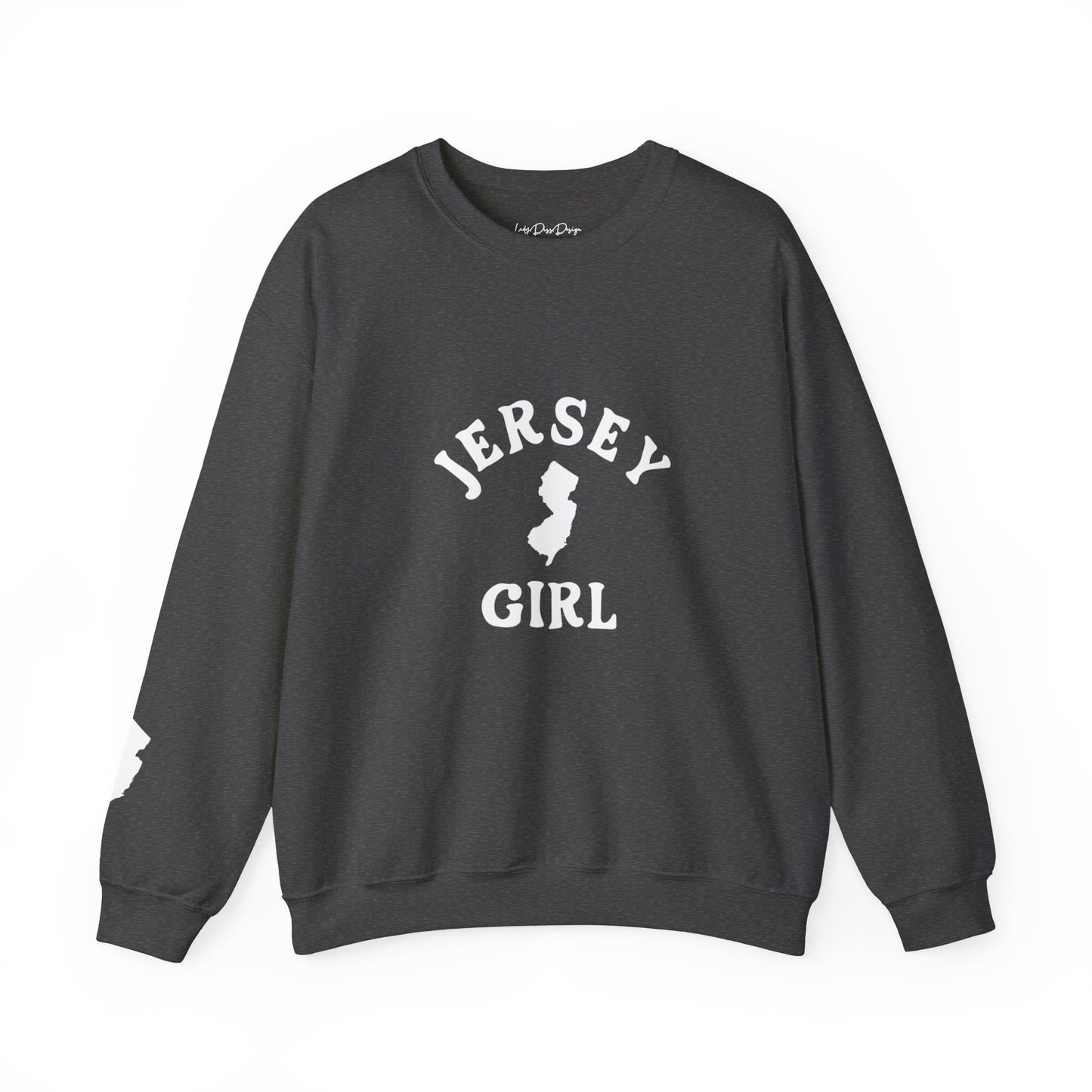 Jersey Girl Unisex Heavy Blend™ Crewneck Sweatshirt