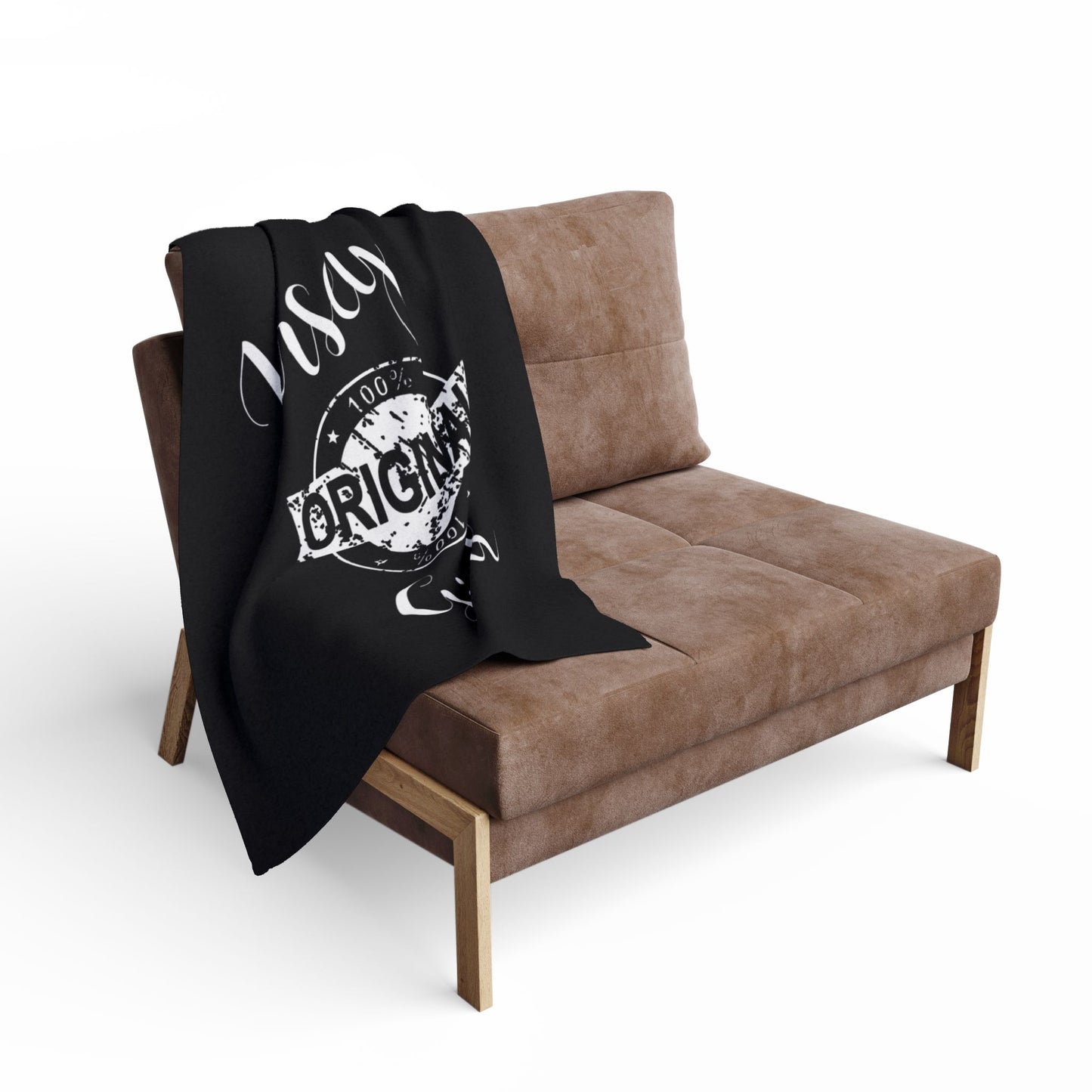 Jersey Girl Fleece Blanket | Cozy Gift for Her, Great for Home Decor, Warm Throw for Holidays, Unique Jersey Original Blanket