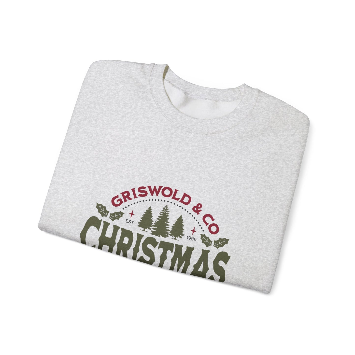 Griswold& Co Christmas Trees Unisex Heavy Blend™ Crewneck Sweatshirt
