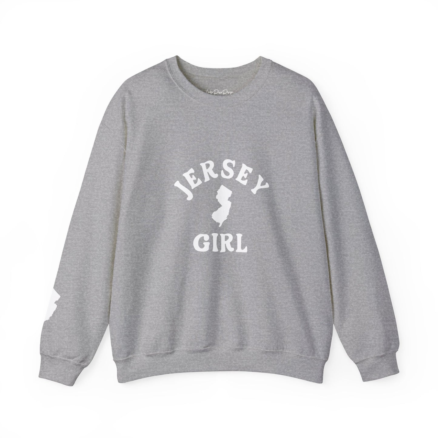 Jersey Girl Unisex Heavy Blend™ Crewneck Sweatshirt