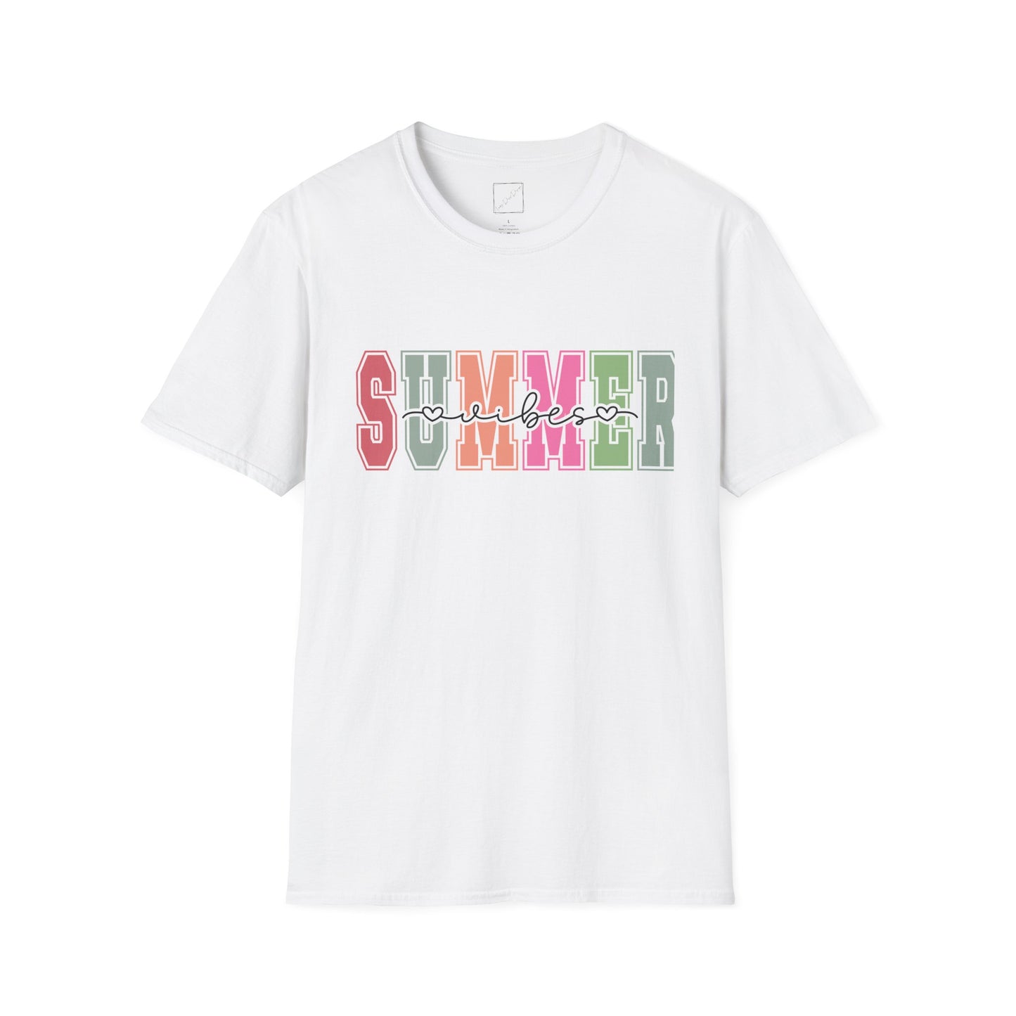 Summer Vibes Unisex Softstyle T-Shirt - Perfect for Warm Weather Celebrations
