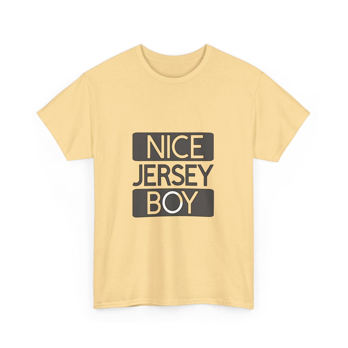 Nice Jersey Boy NJ Unisex Heavy Cotton Tee