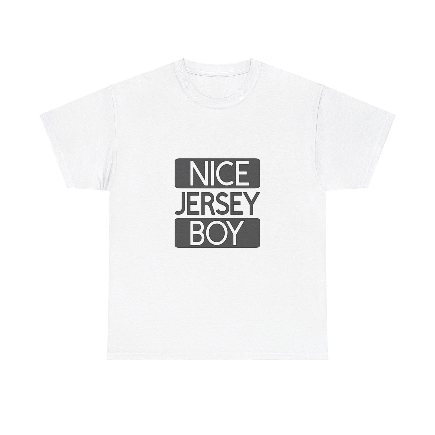 Nice Jersey Boy NJ Unisex Heavy Cotton Tee