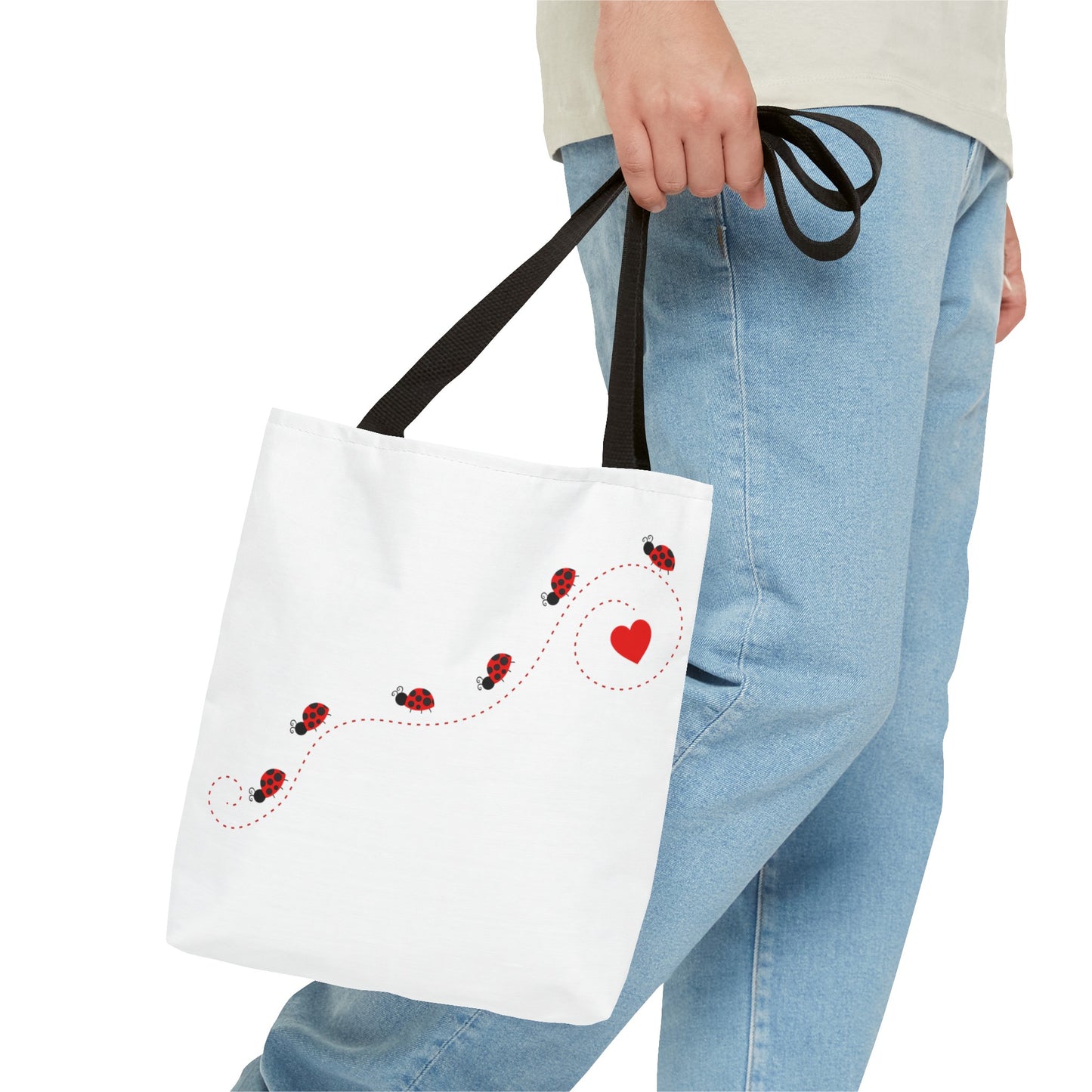 Ladybug Love Tote Bag (AOP)