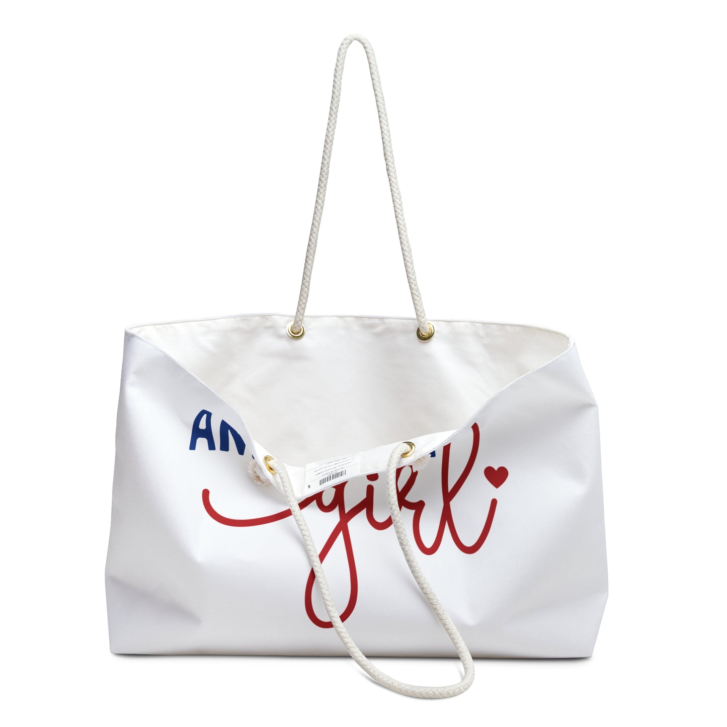 American Girl Weekender Bag, Travel Tote, Summer Vacation Bag, Beach Bag, Girls Trip Essentials
