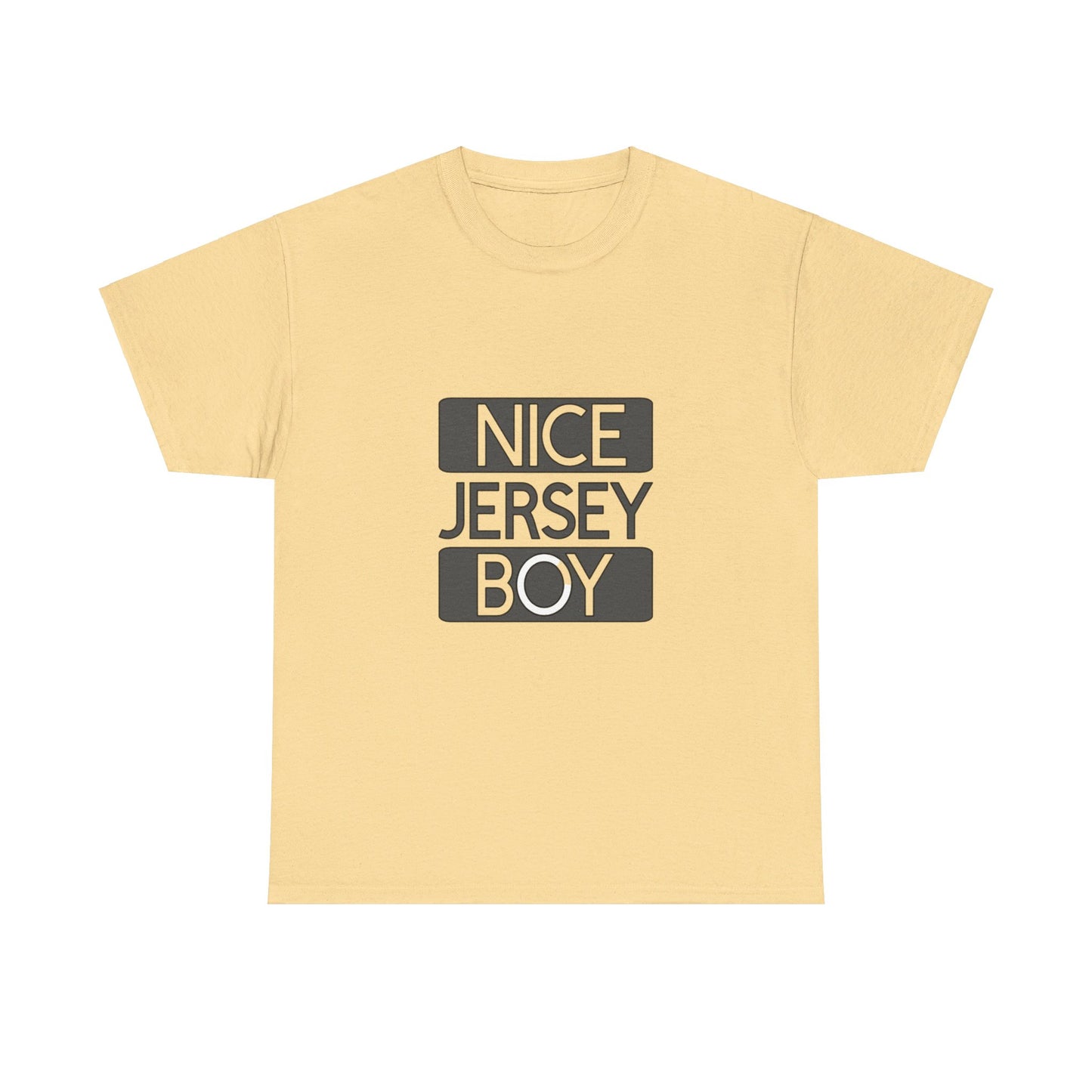 Nice Jersey Boy NJ Unisex Heavy Cotton Tee
