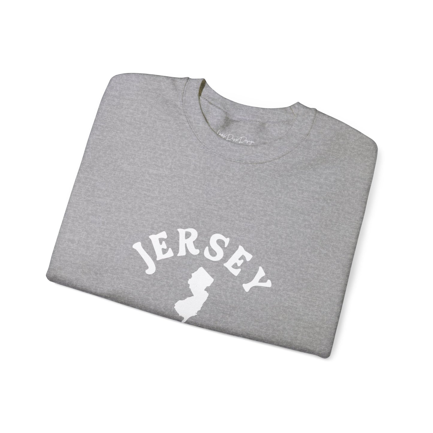 Jersey Girl Unisex Heavy Blend™ Crewneck Sweatshirt