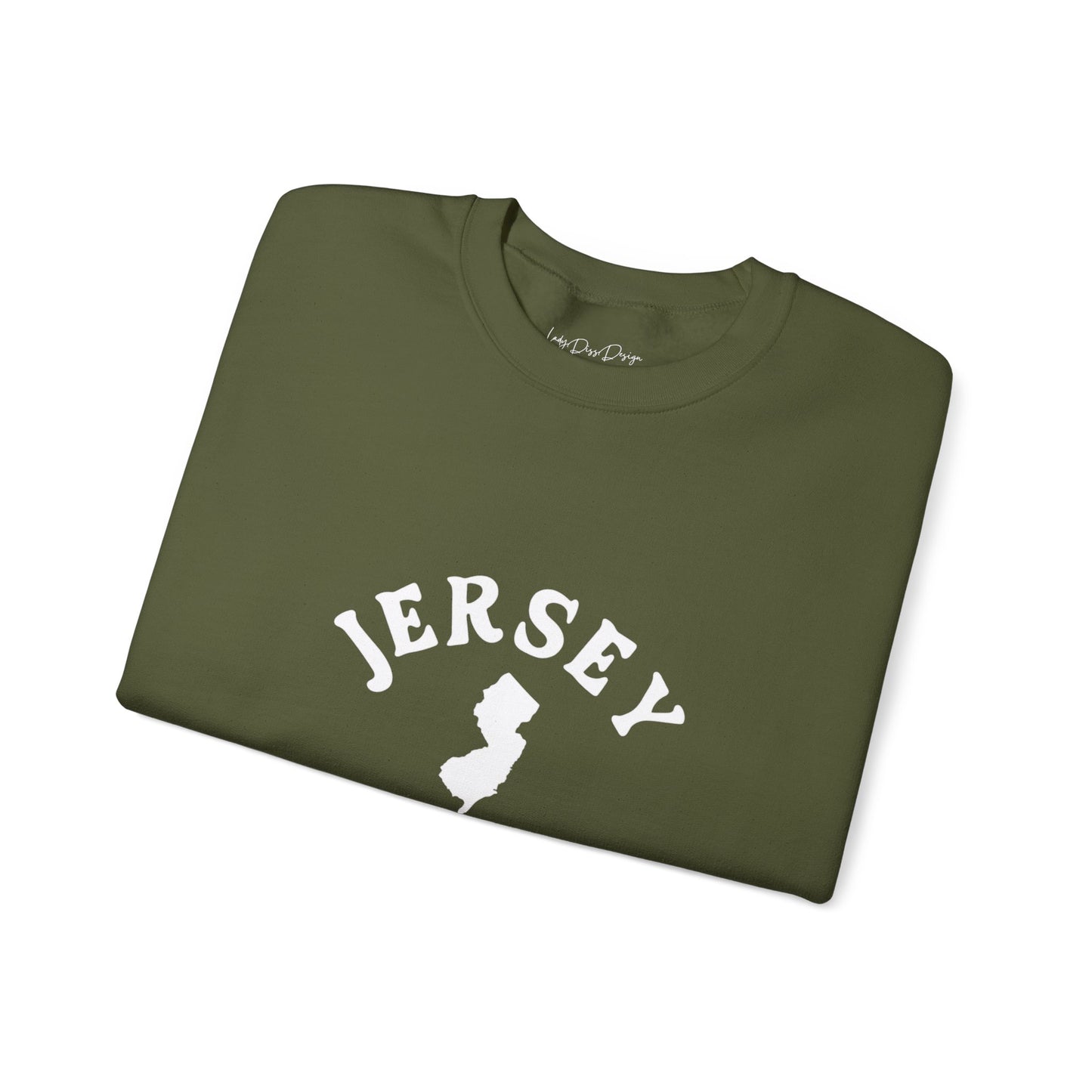 Jersey Girl Unisex Heavy Blend™ Crewneck Sweatshirt