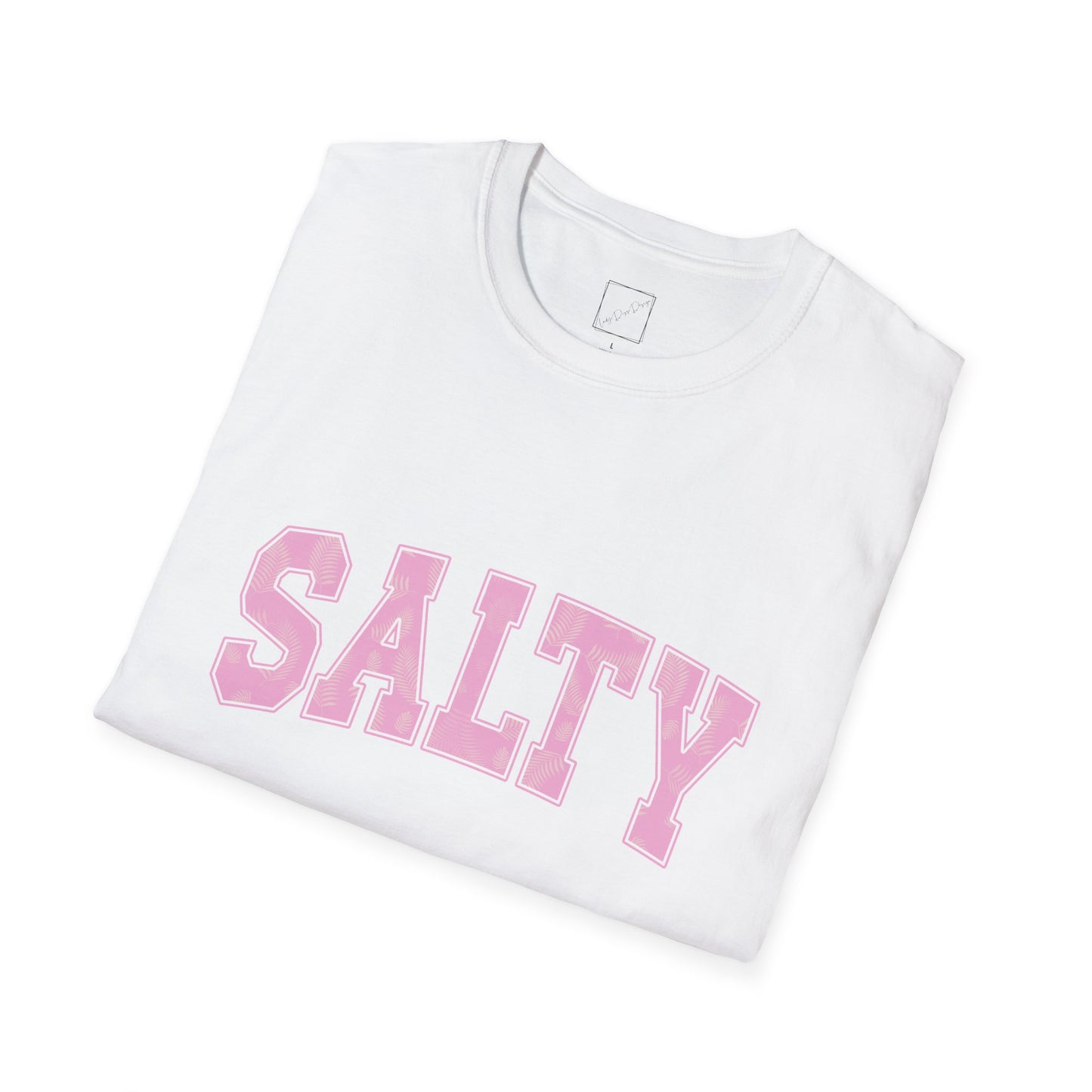 Salty Unisex Softstyle T-Shirt - Fun, Casual Summer Tee for Beach Lovers