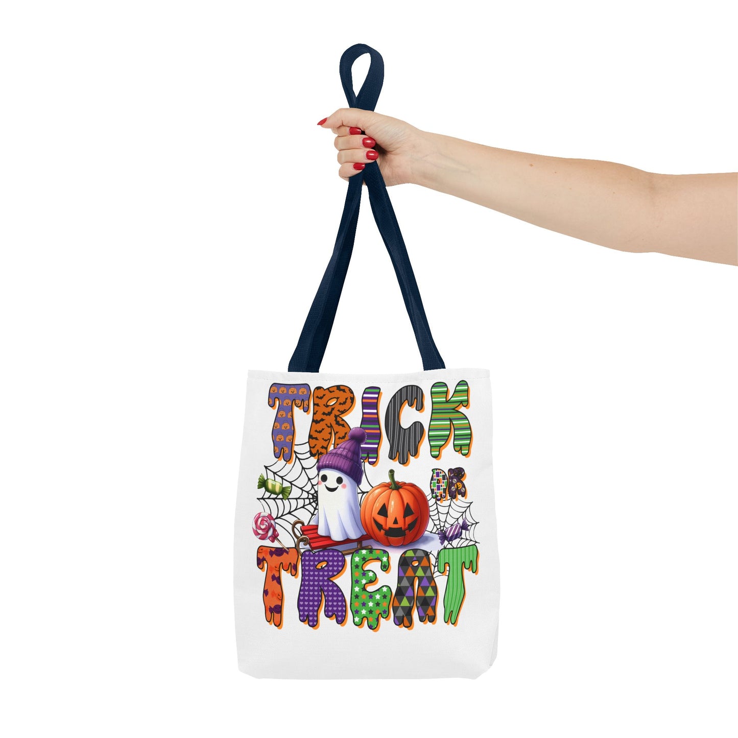 Trick or Treat Halloween Tote Bag (AOP)