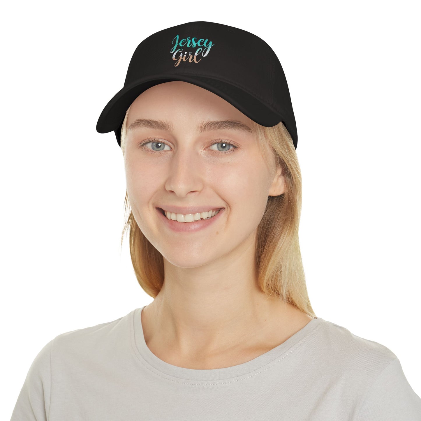 Jersey Girl Low Profile Baseball Cap - Casual Everyday Wear, Perfect Gift for Friends, Summer Outings, Trendy Accessory