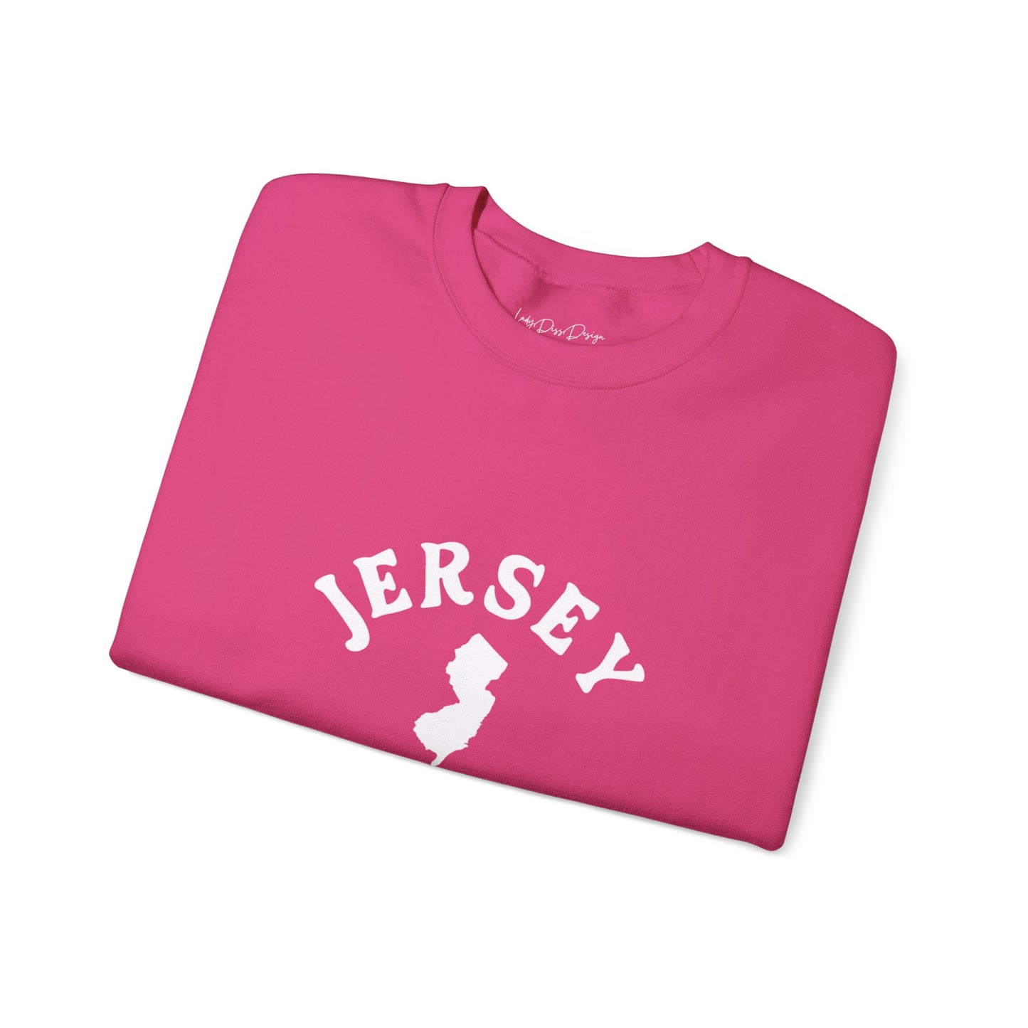 Jersey Girl Unisex Heavy Blend™ Crewneck Sweatshirt