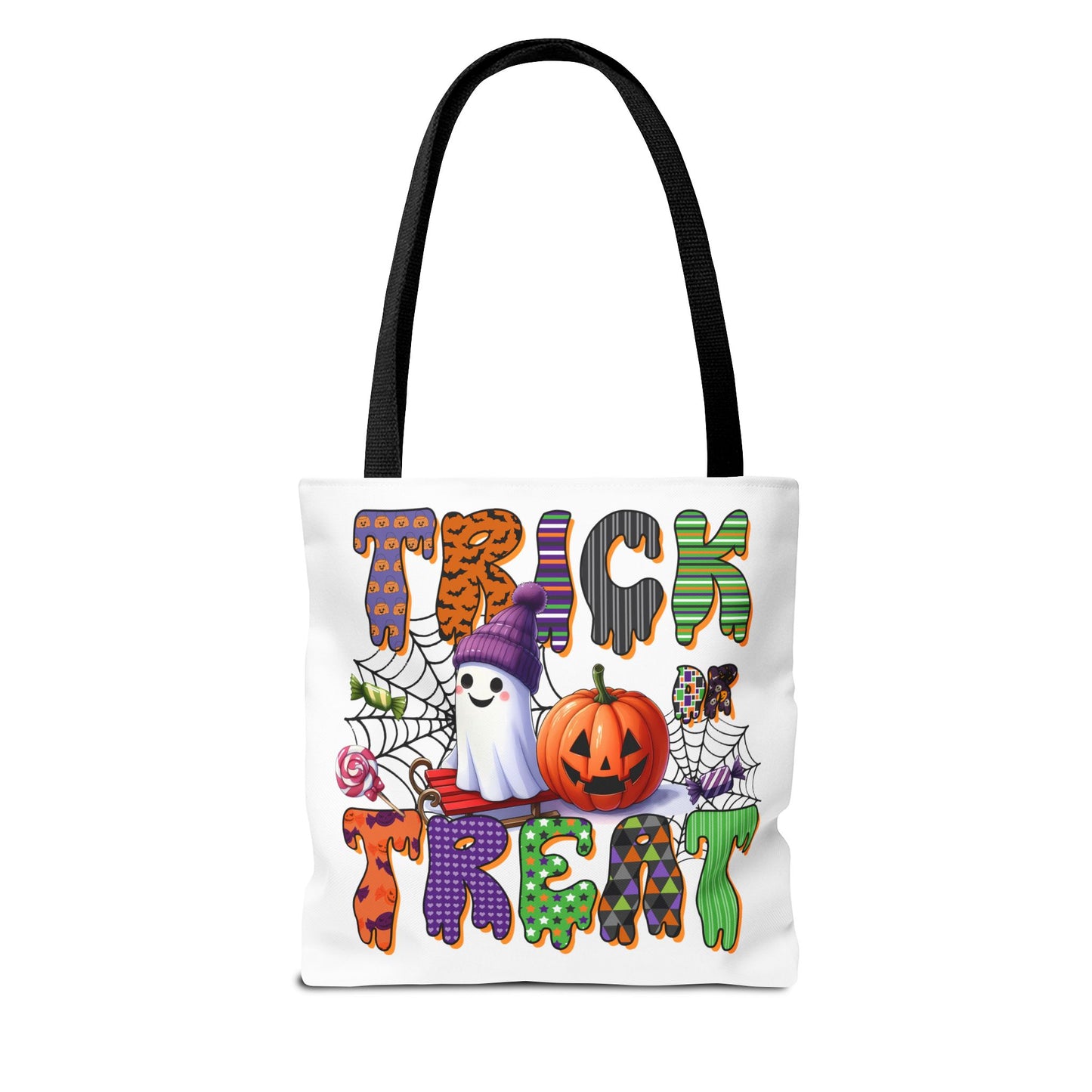 Trick or Treat Halloween Tote Bag (AOP)