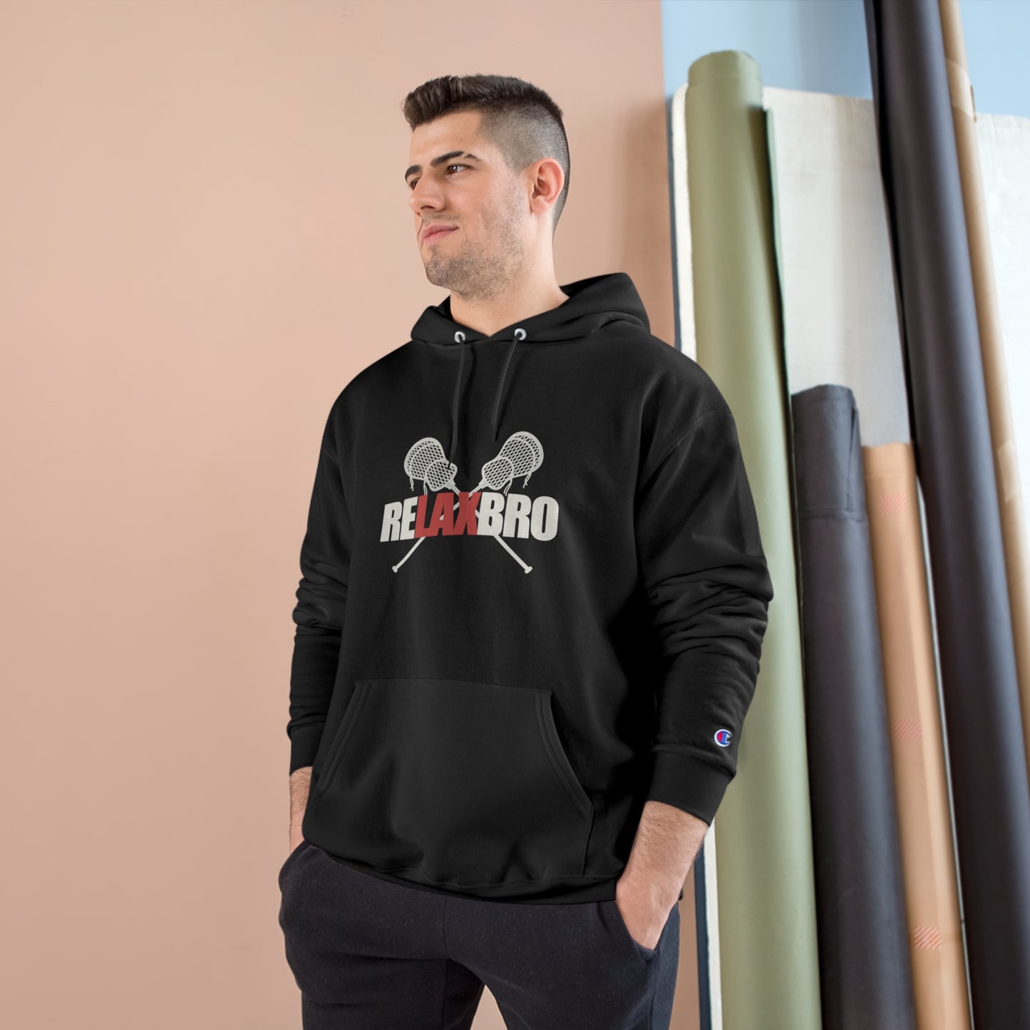 Lacrosse ReLax Bro Champion Hoodie