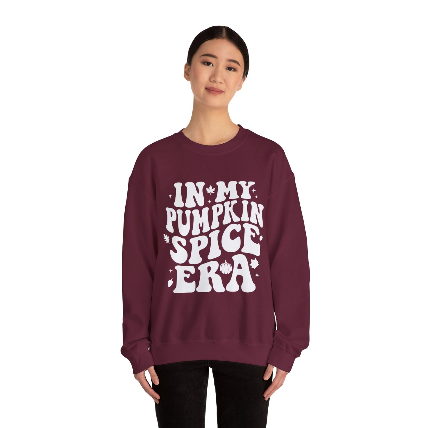In My Pumpkin Spice Era Unisex Heavy Blend™ Crewneck Sweatshirt