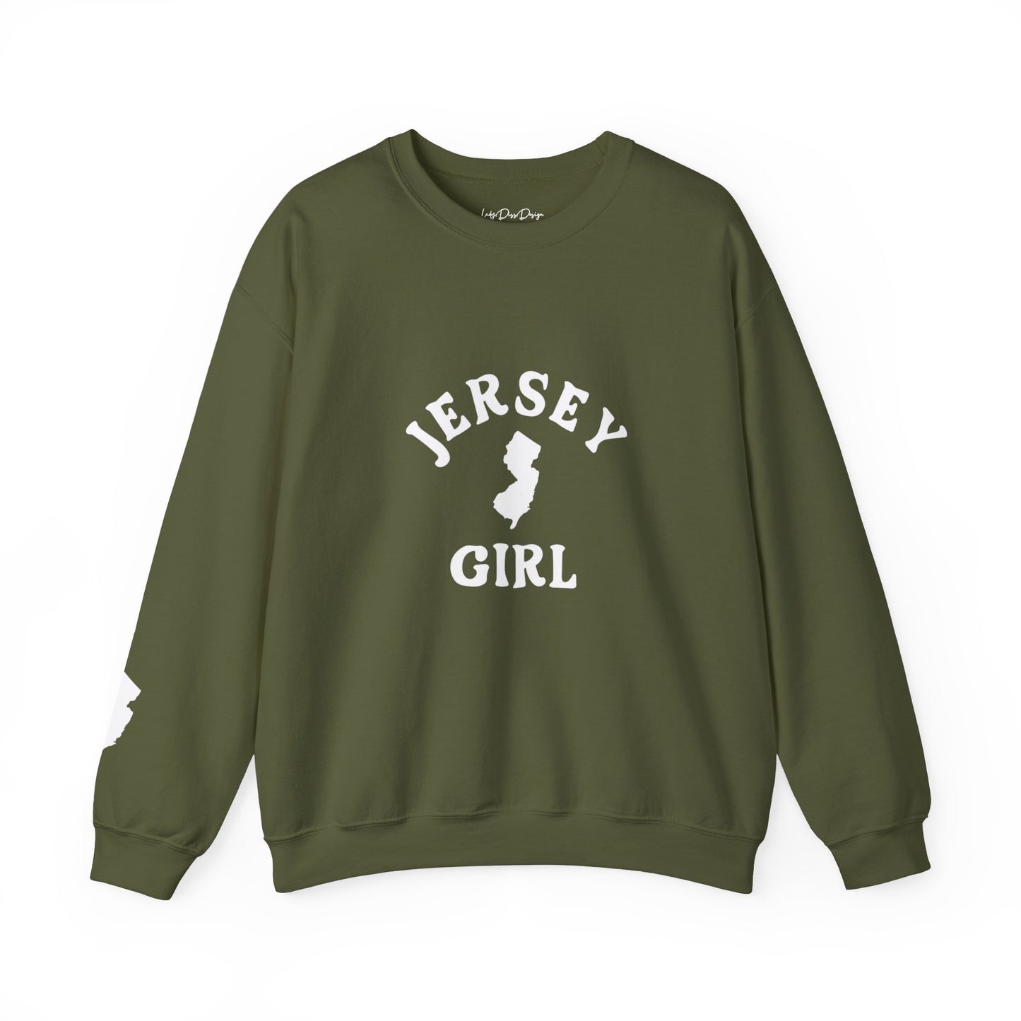 Jersey Girl Unisex Heavy Blend™ Crewneck Sweatshirt