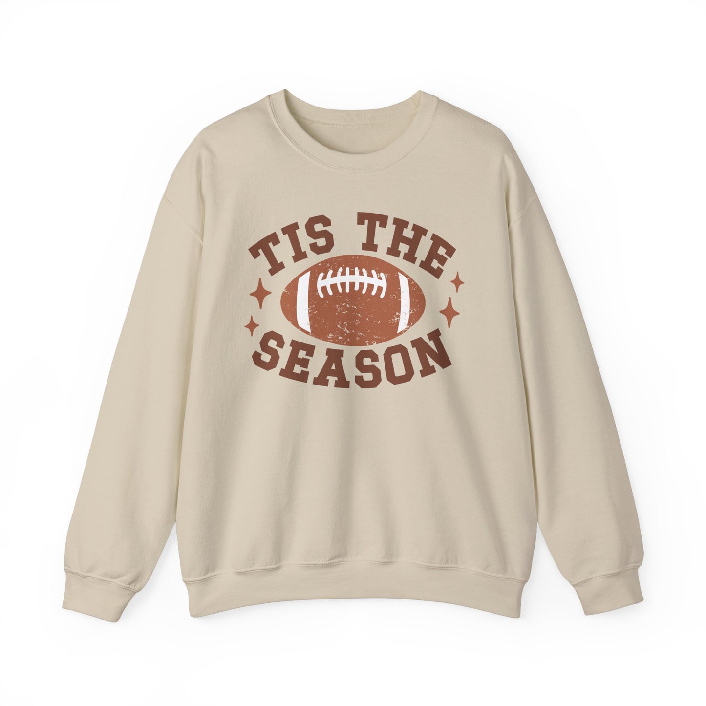 Tis The Season Football Unisex Heavy Blend™ Crewneck Sweatshirt