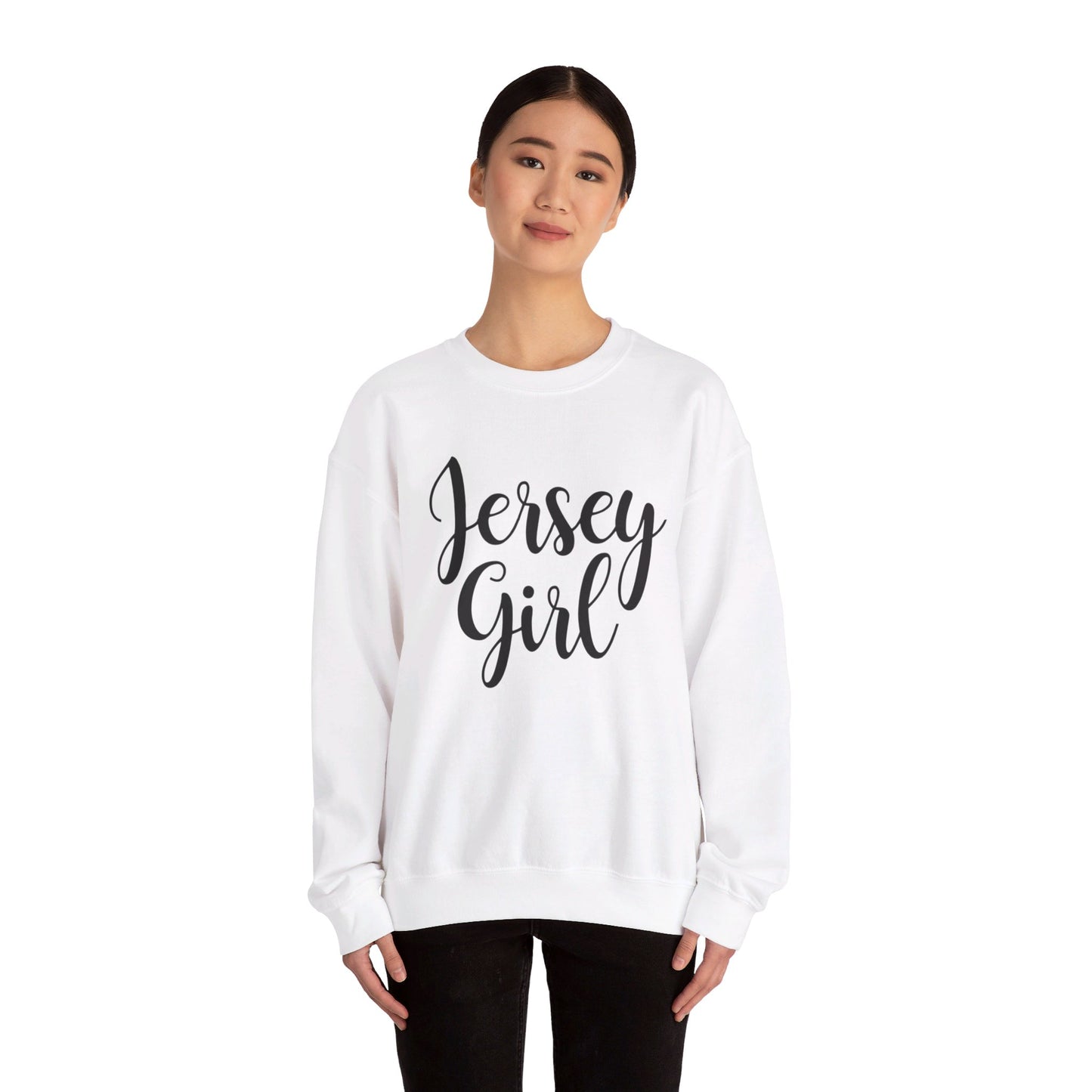 Jersey Girl Unisex Heavy Blend™ Crewneck Sweatshirt