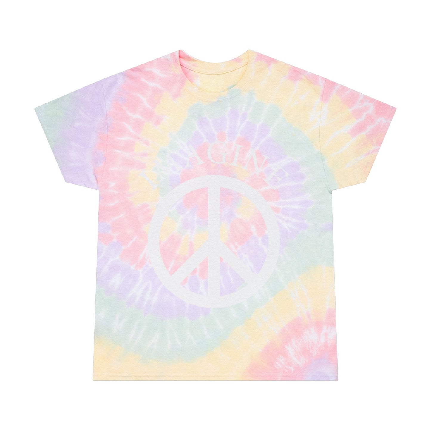 Colorful Tie-Dye Peace Tee - Retro Style, Summer Fashion, Bohemian T-Shirt, Festival Outfit, Gift for Peace Lovers