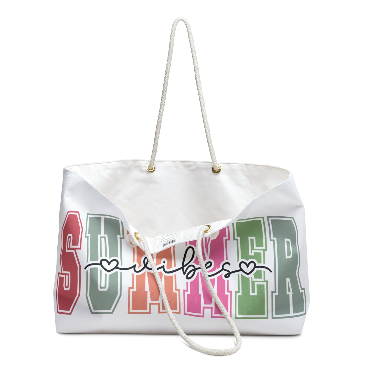 Summer Vibes Weekender Bag - Perfect for Travel & Beach Getaways