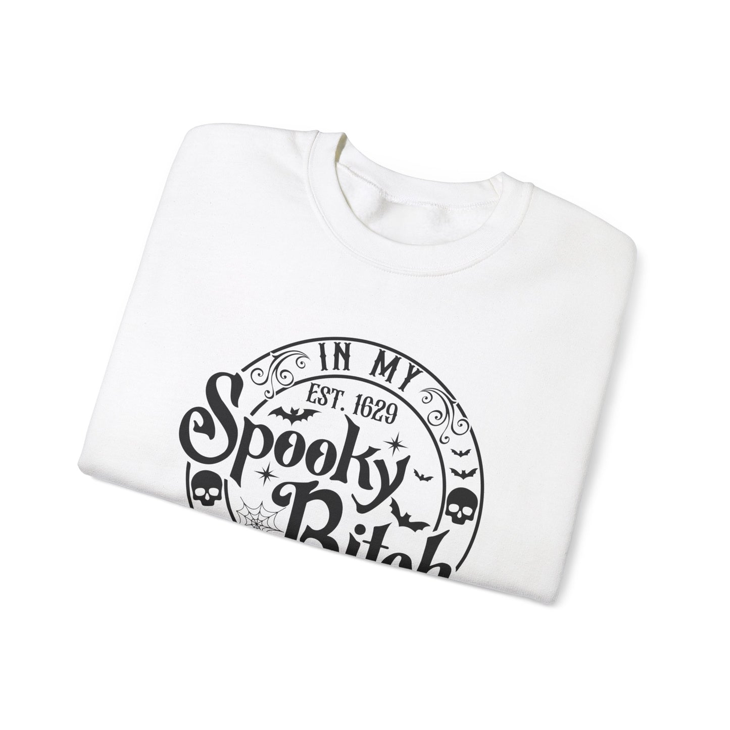 In My Spooky B***** Era Unisex Heavy Blend™ Crewneck Sweatshirt