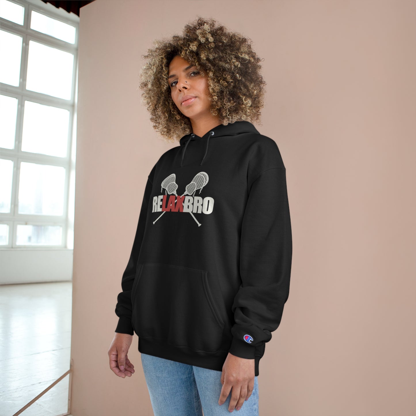 Lacrosse ReLax Bro Champion Hoodie