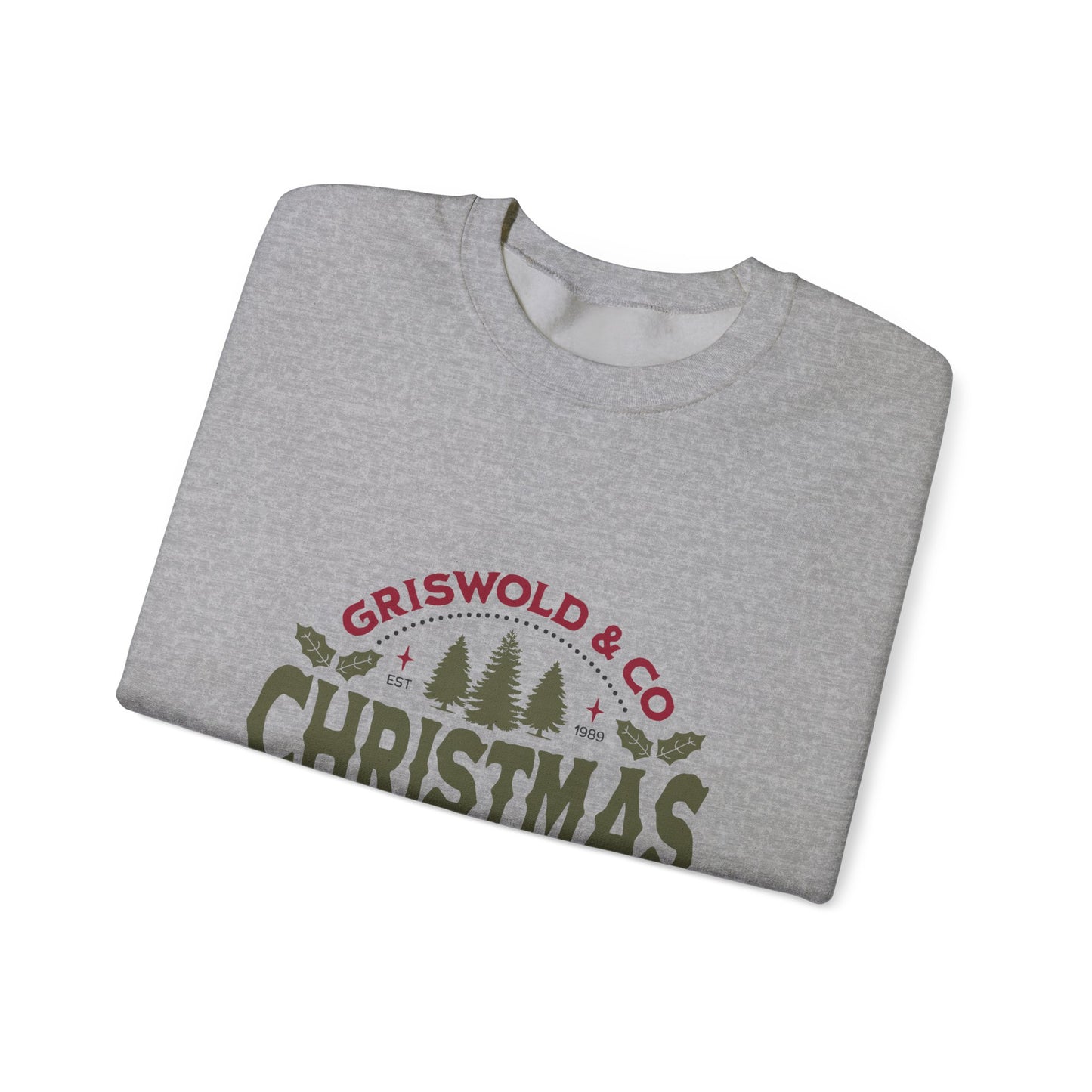 Griswold& Co Christmas Trees Unisex Heavy Blend™ Crewneck Sweatshirt