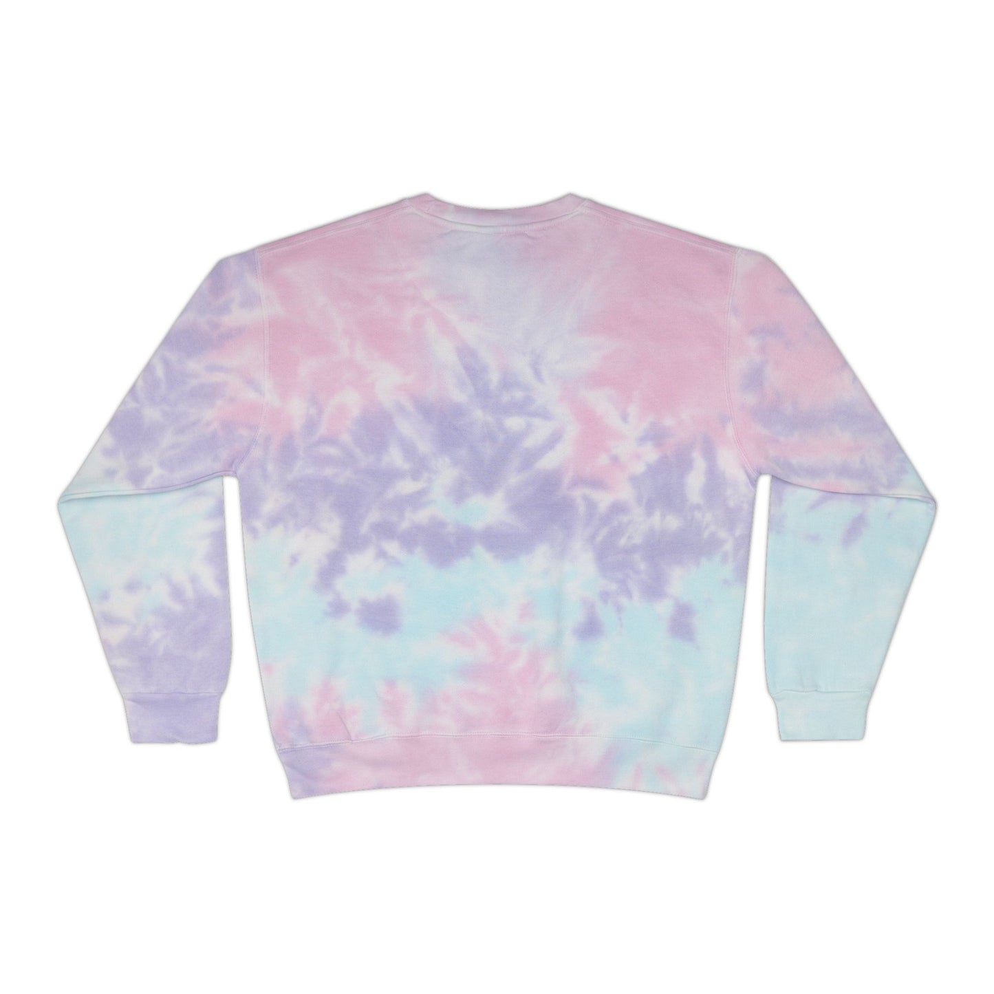 Good Vibes Unisex Tie-Dye Sweatshirt, Cozy Pullover for Relaxation, Gift for Friends, Summer Festivals, Beach Days, Casual Style