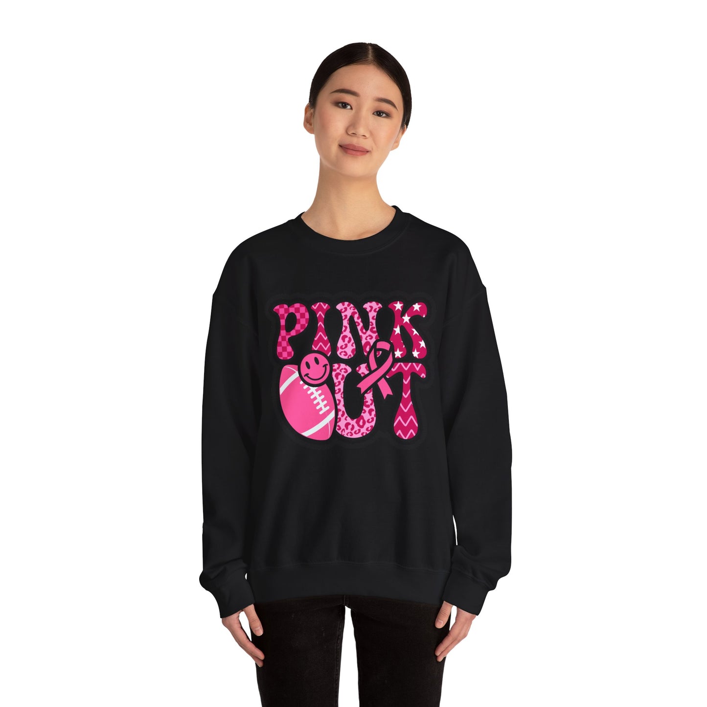 Pink Out Unisex Heavy Blend™ Crewneck Sweatshirt