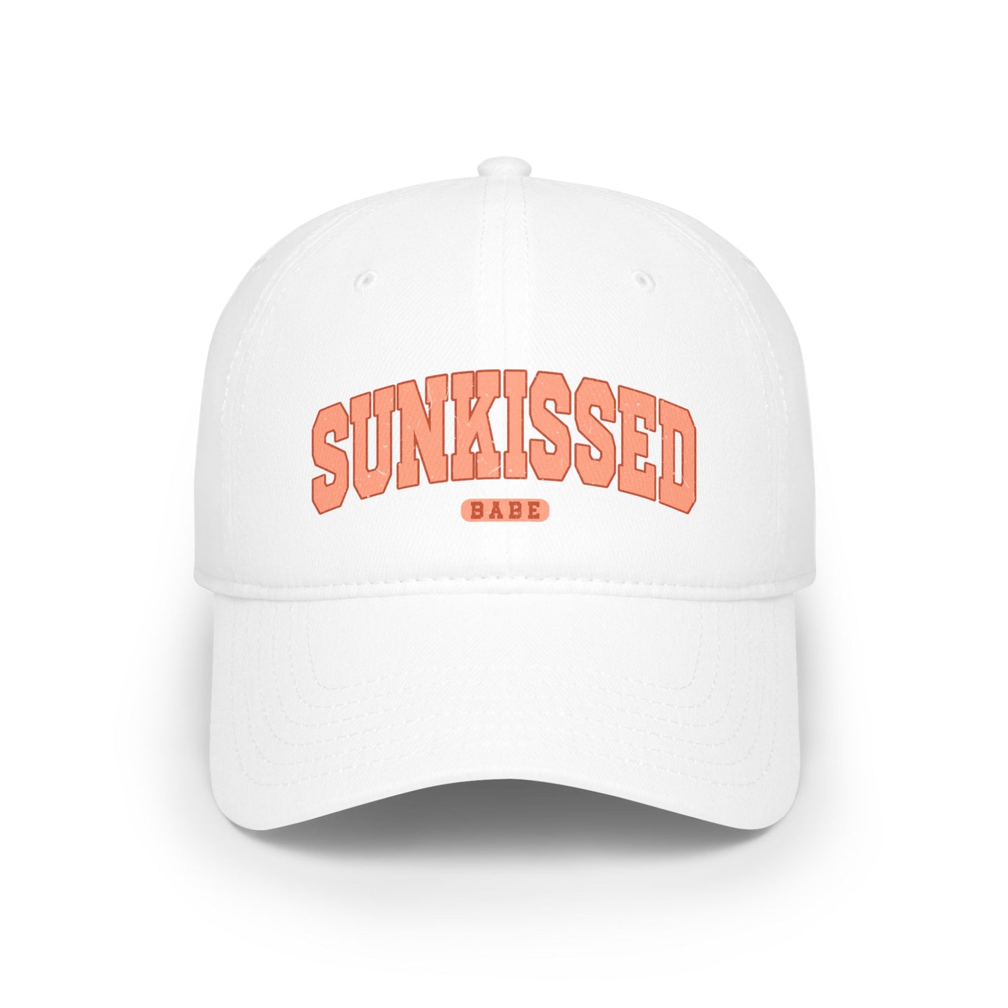 Sunkissed Low Profile Baseball Cap | Summer Style, Trendy Headwear, Gift for Her, Casual Accessory, Beachwear Essentials